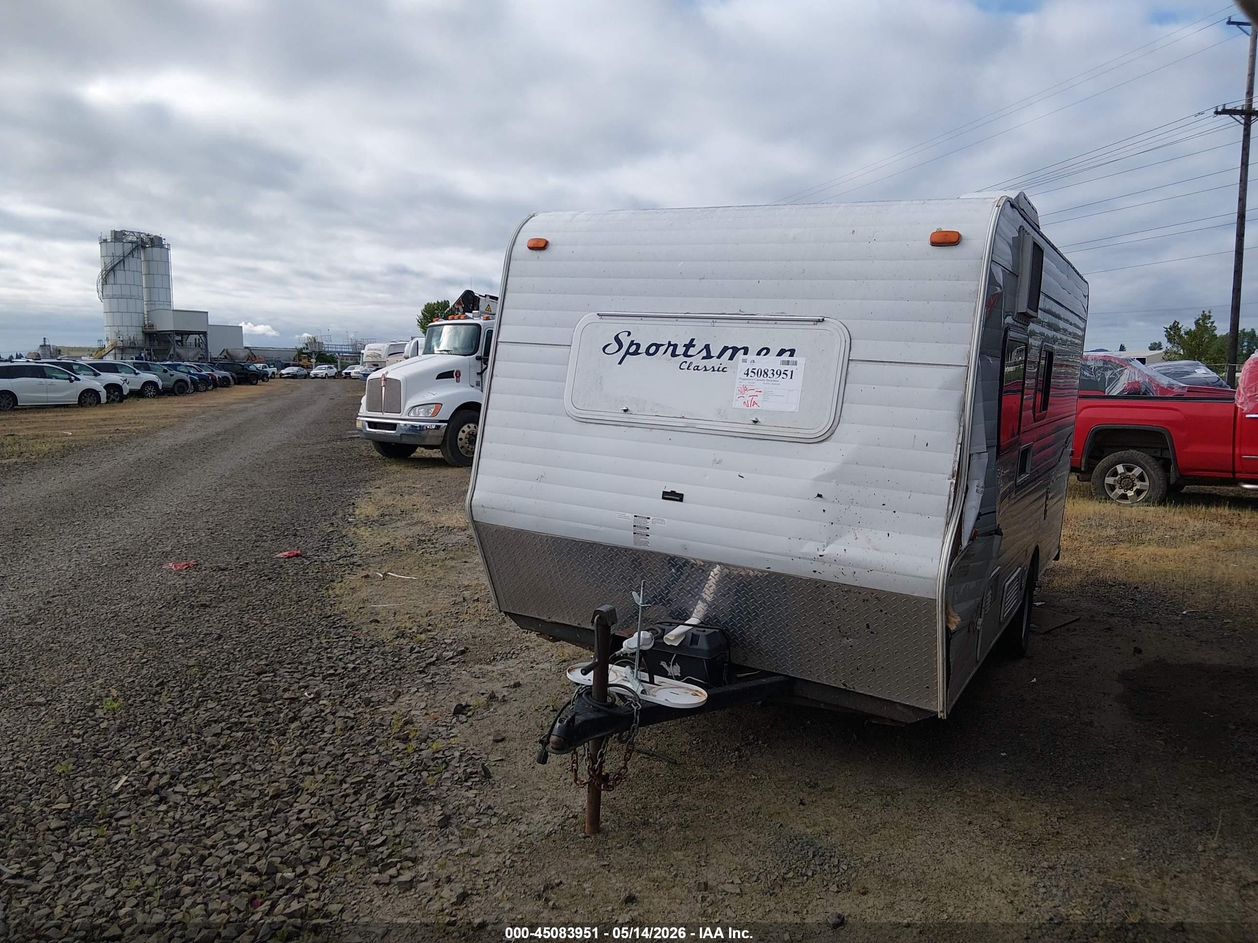 2011 K-z Inc Travel Trailer VIN 4EZTK1617B5084271 IAAI salvage auction — Unknown, Certificate Of Title (Nebraska), sold $350 on 2026-09-21 (photo 2)