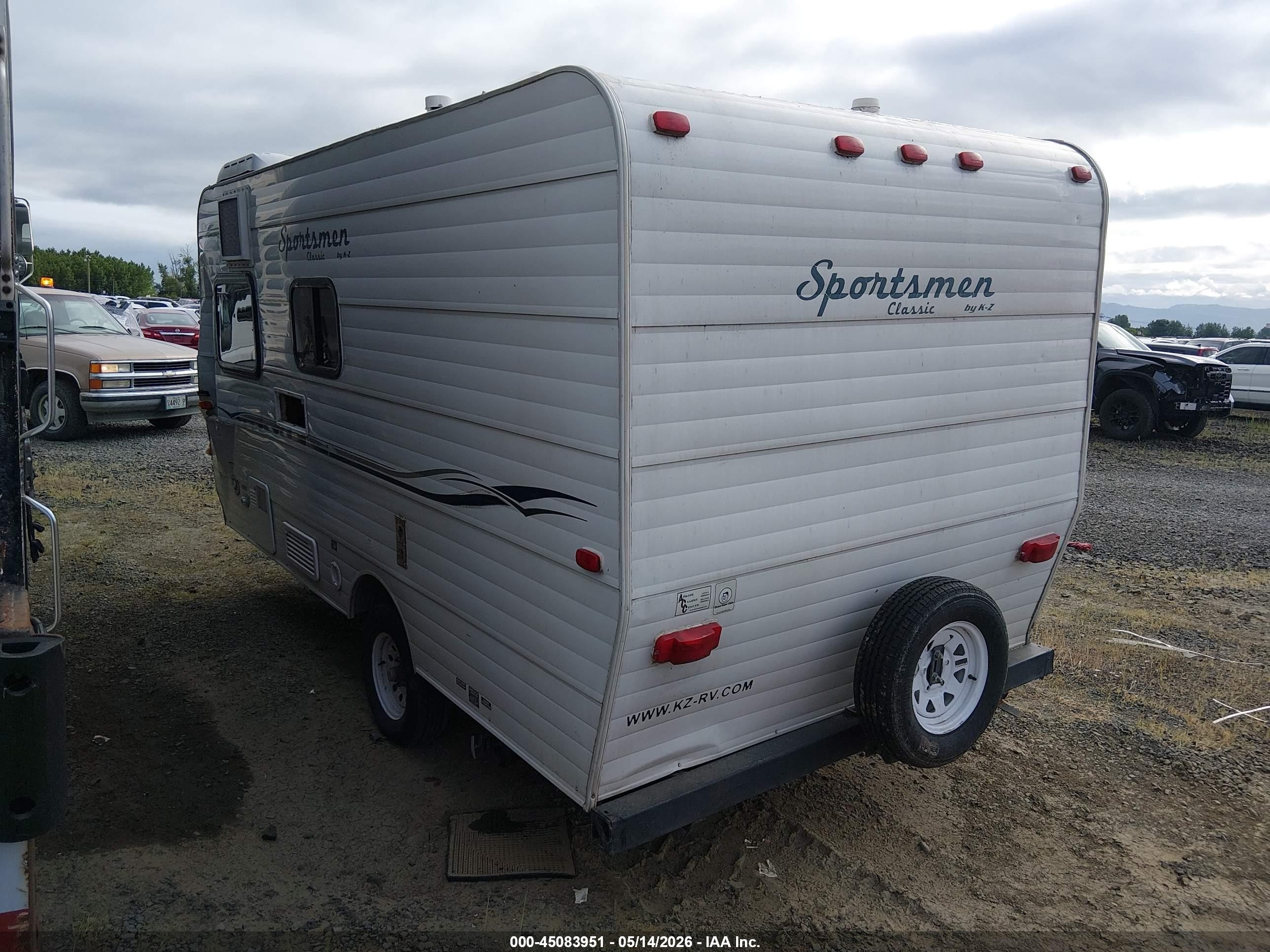 2011 K-z Inc Travel Trailer VIN 4EZTK1617B5084271 IAAI salvage auction — Unknown, Certificate Of Title (Nebraska), sold $350 on 2026-09-21 (photo 3)