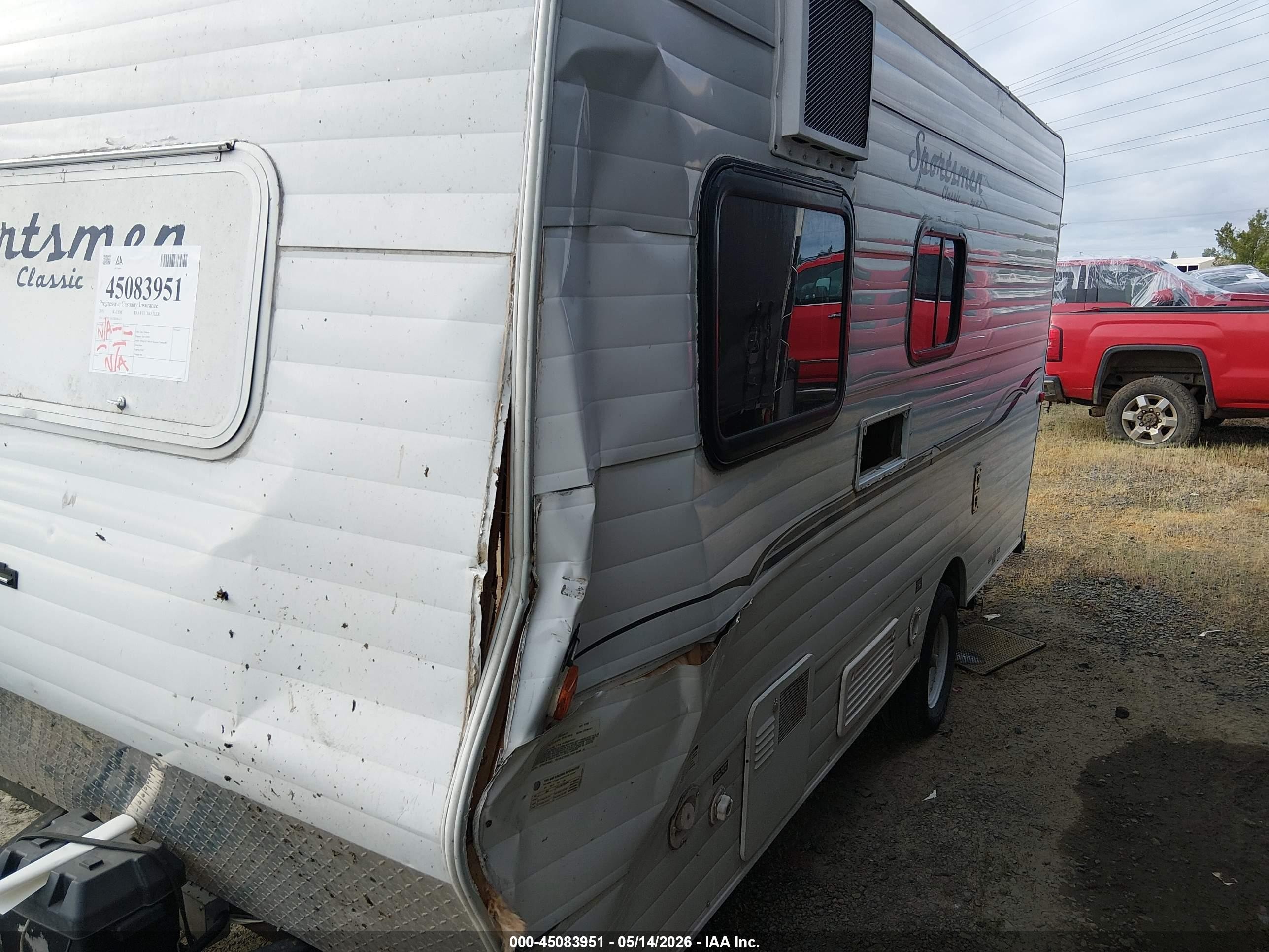 2011 K-z Inc Travel Trailer VIN 4EZTK1617B5084271 IAAI salvage auction — Unknown, Certificate Of Title (Nebraska), sold $350 on 2026-09-21 (photo 6)