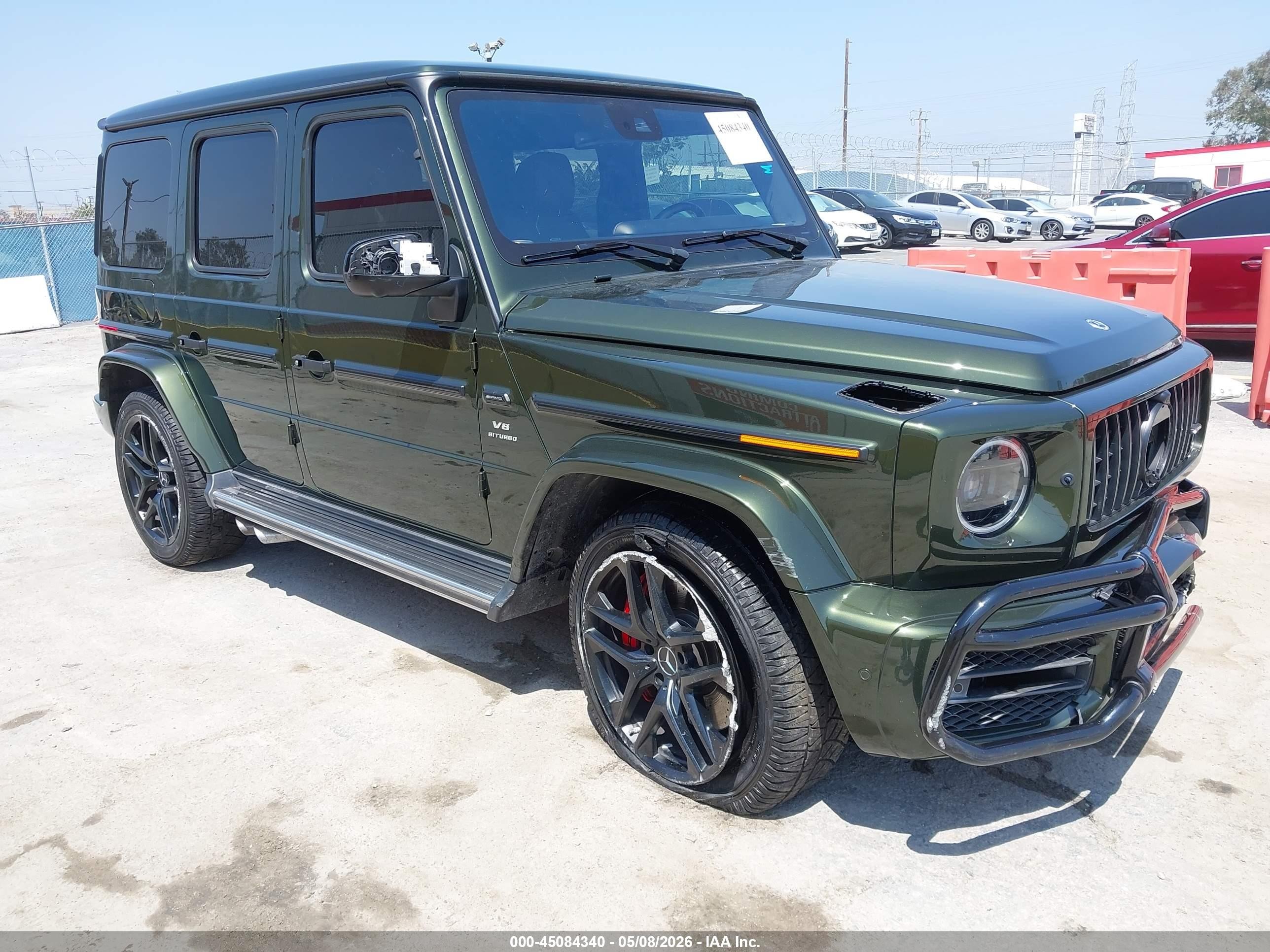 2022 Mercedes-Benz G-Class VIN W1NYC7HJXNX456451 — IAAI salvage auction photo
