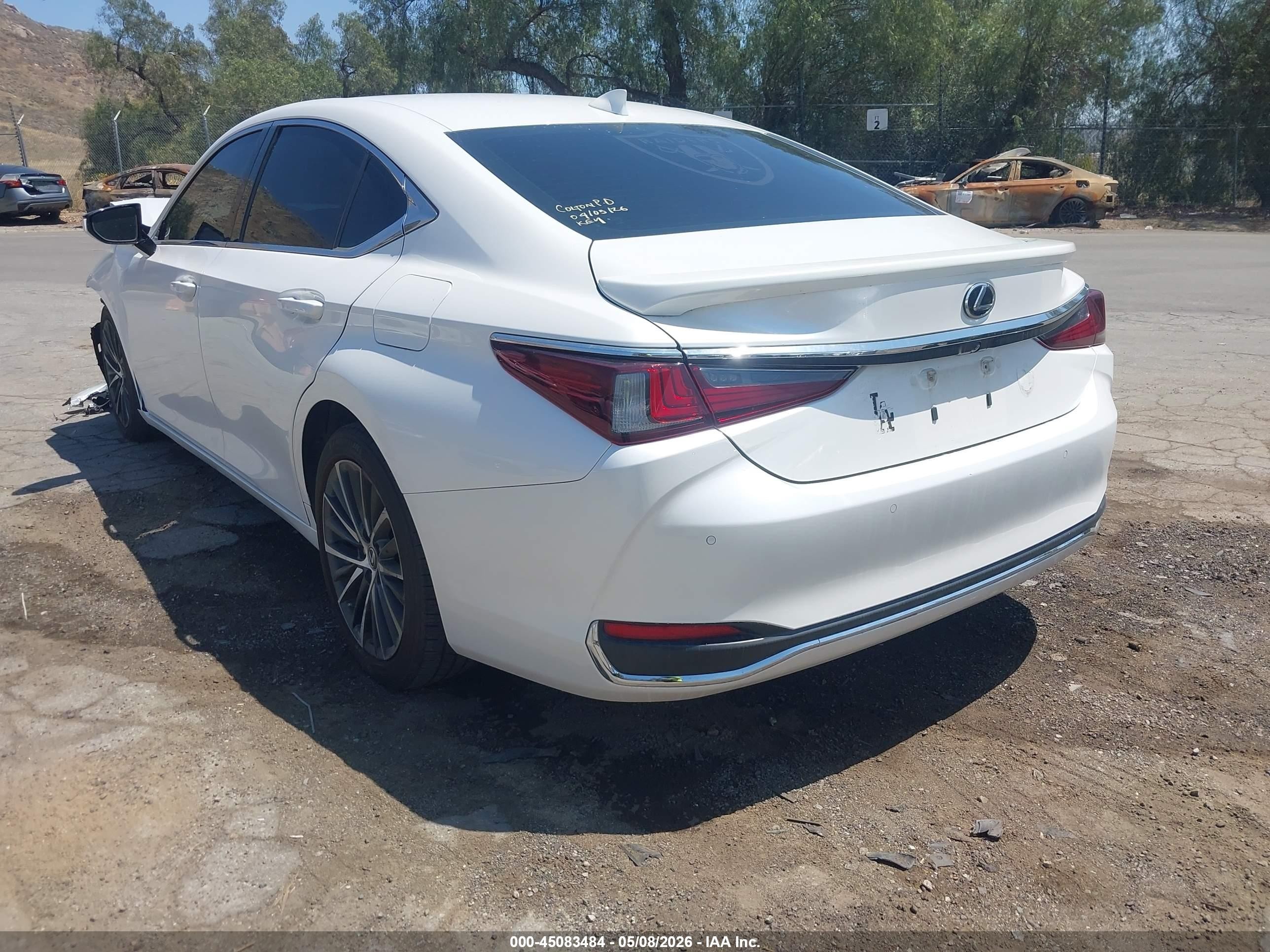 2023 Lexus ES VIN 58ADA1C14PU034975 IAAI salvage auction — Front End, Salvage (California), sold $9,000 on 2026-09-14 (photo 3)