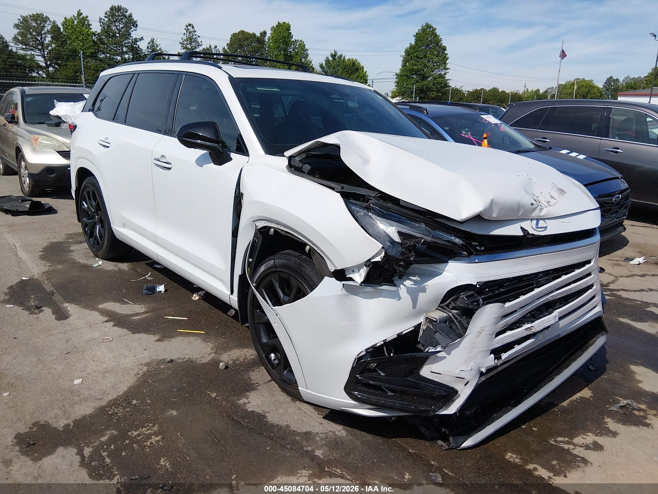 2024 Lexus TX 500h VIN 5TDABAB67RS001467 — IAAI salvage auction photo