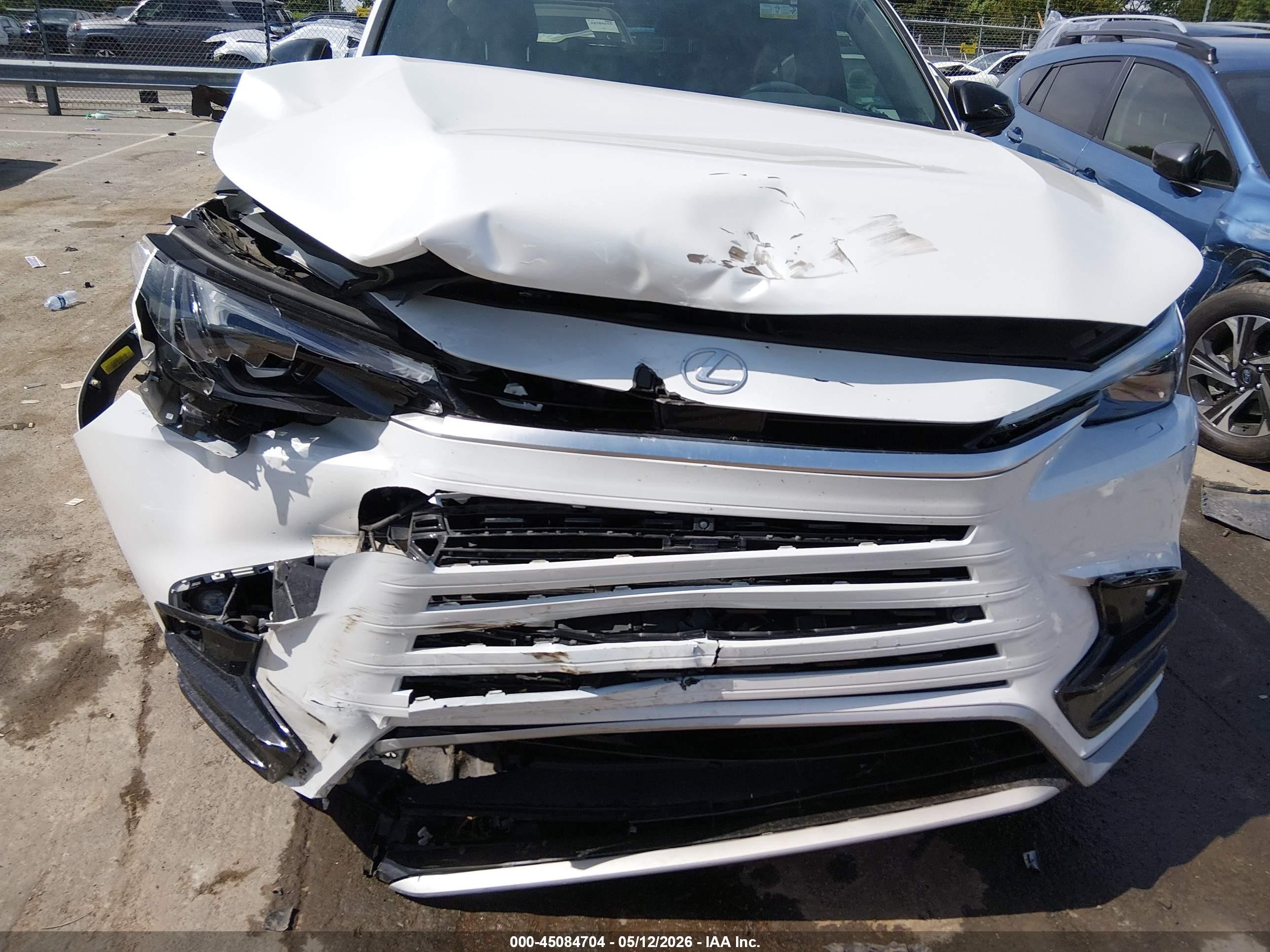2024 Lexus Tx VIN 5TDABAB67RS001467 IAAI salvage auction — Front End, Salvage (North Carolina), sold $21,800 on 2026-08-10 (photo 6)