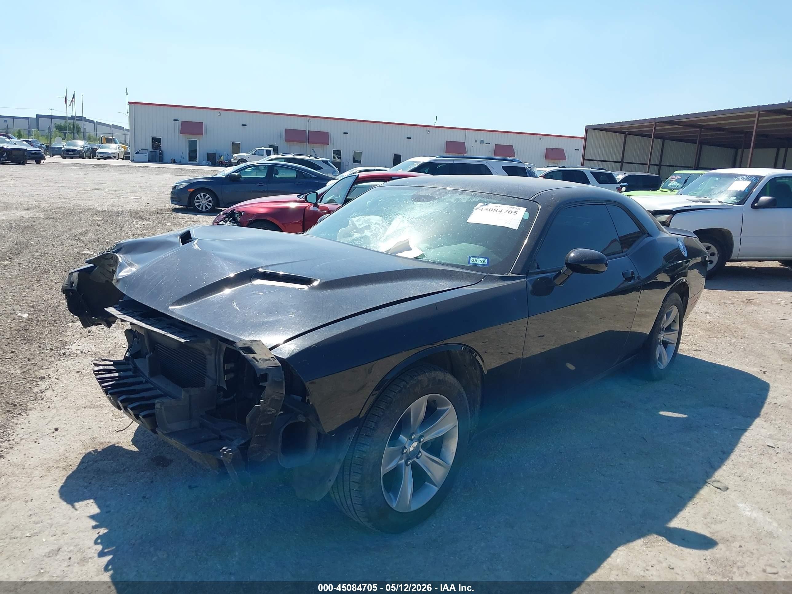 2018 Dodge Challenger VIN 2C3CDZAG4JH245404 IAAI salvage auction — Front End, Original (Texas), sold $3,500 on 2026-09-11 (photo 2)