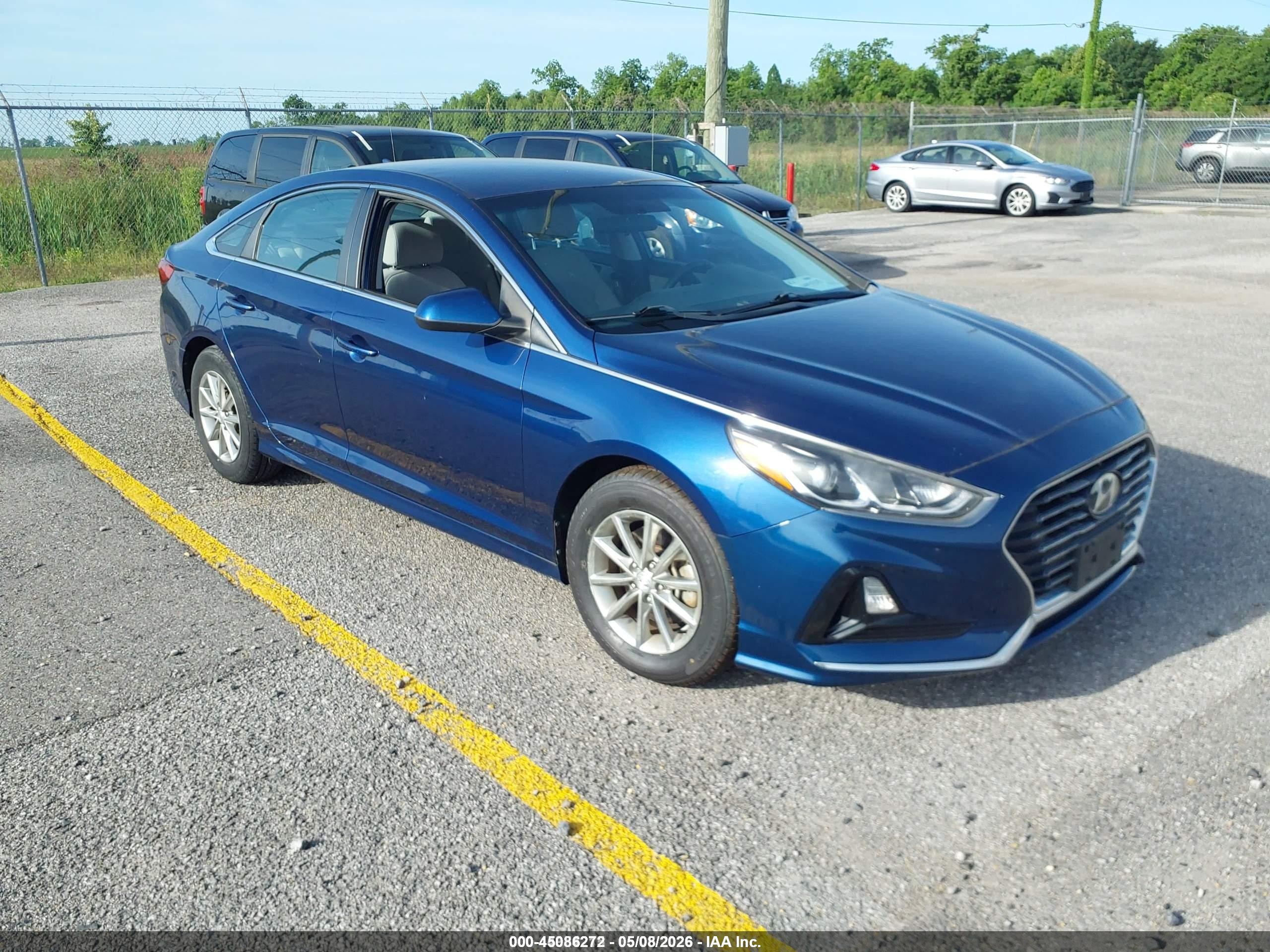 2019 Hyundai Sonata VIN 5NPE24AA2KH774786 IAAI salvage auction — Normal Wear, SF97 (Louisiana), sold $10,225 on 2026-07-09 (photo 1)