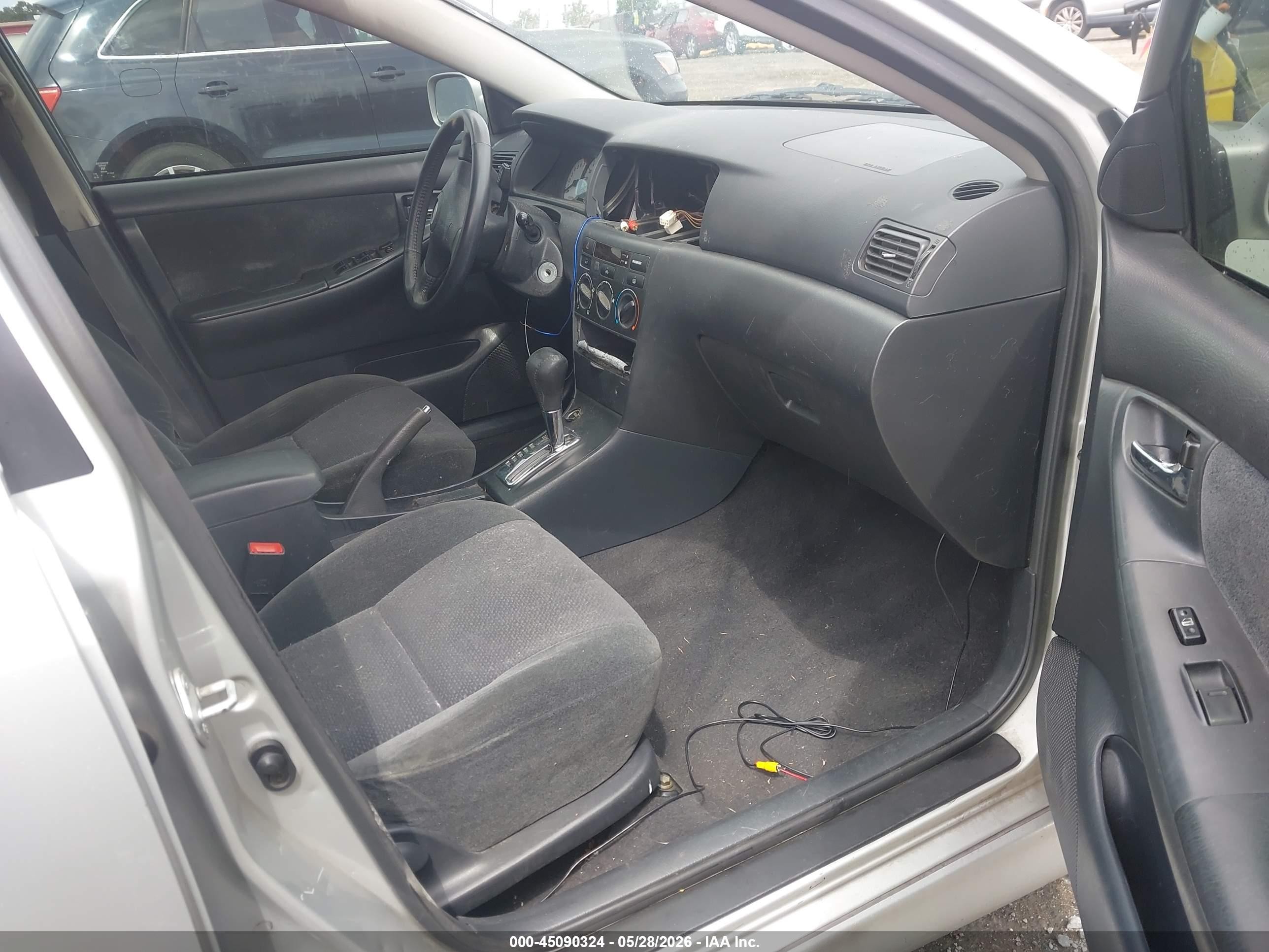 2003 Toyota Corolla VIN 1NXBR32E23Z152816 IAAI salvage auction — Front End, Salvage (California), sold $875 on 2026-07-09 (photo 5)