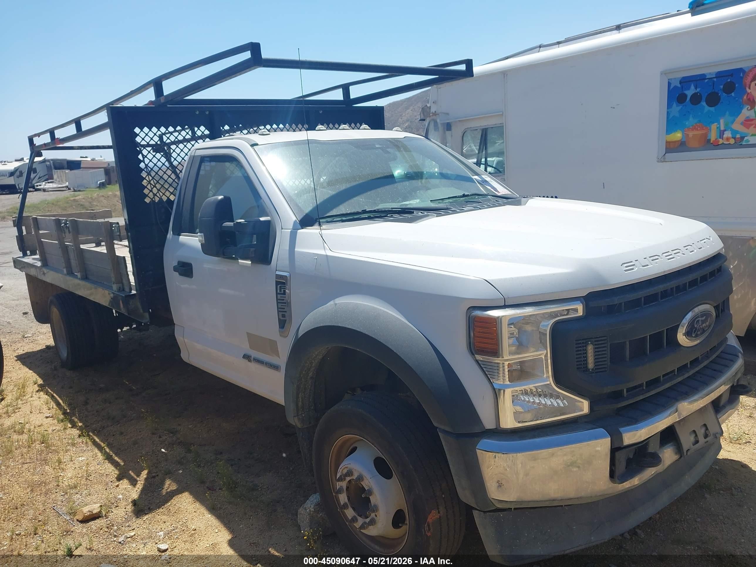 2020 Ford F-550 Chassis VIN 1FDUF5GT9LDA03548 — IAAI salvage auction photo