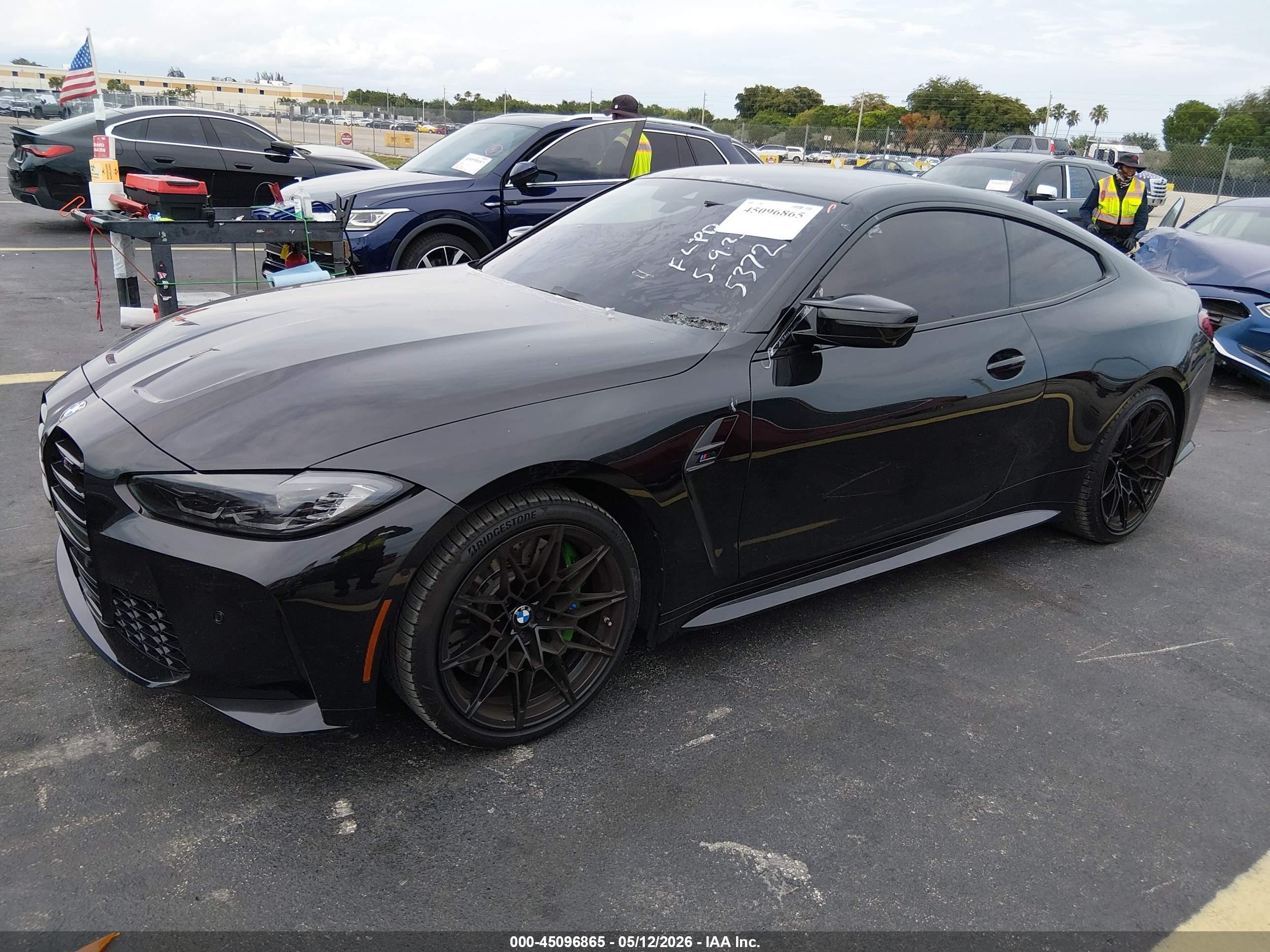 2024 BMW M4 VIN WBS43AZ08RCR65372 IAAI salvage auction — Theft, Certificate Of Destruction (Florida), sold $36,000 on 2026-08-24 (photo 2)