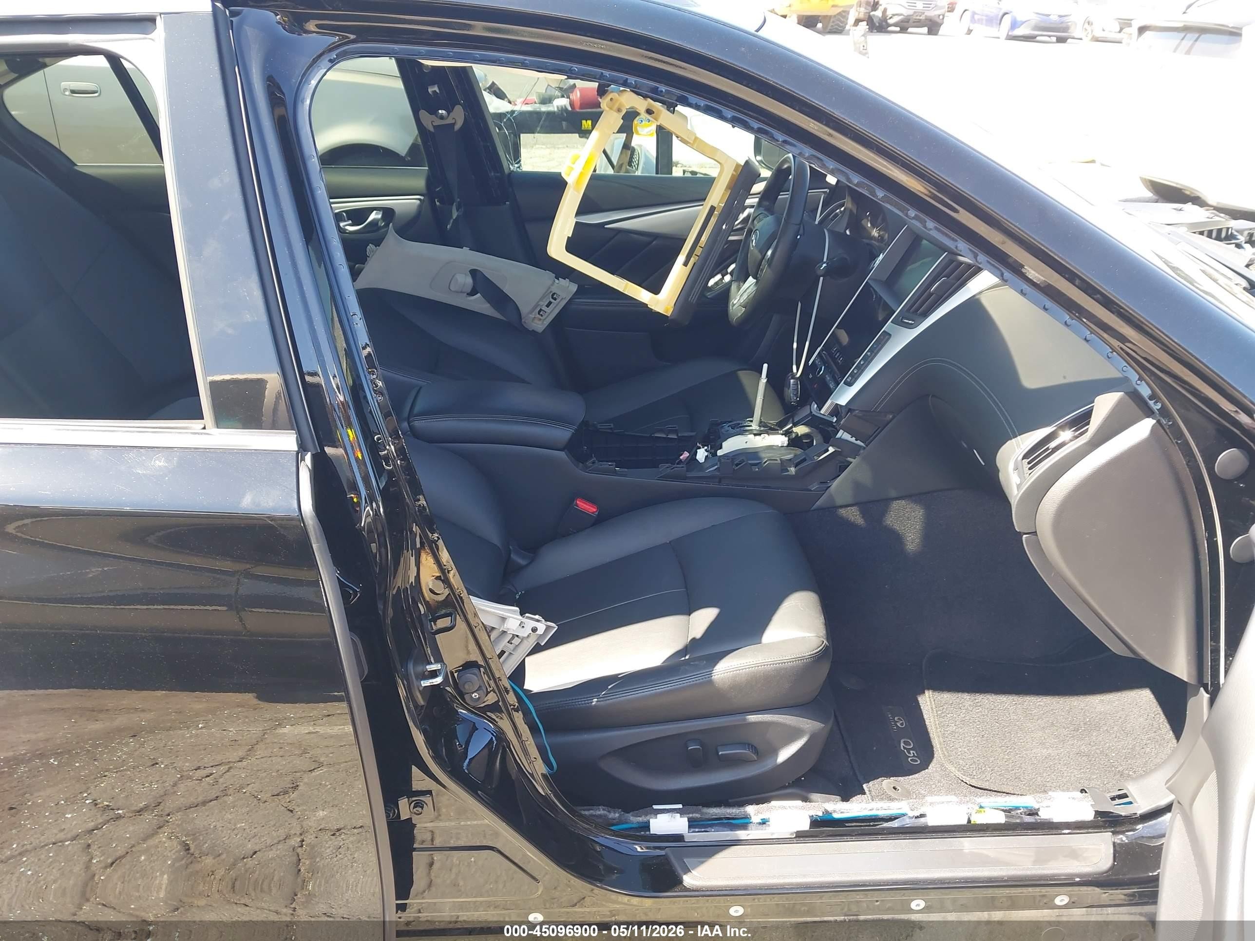 2020 Infiniti Q50 VIN JN1EV7AP3LM204707 IAAI salvage auction — Theft, Salvage (California), sold $550 on 2026-07-09 (photo 5)