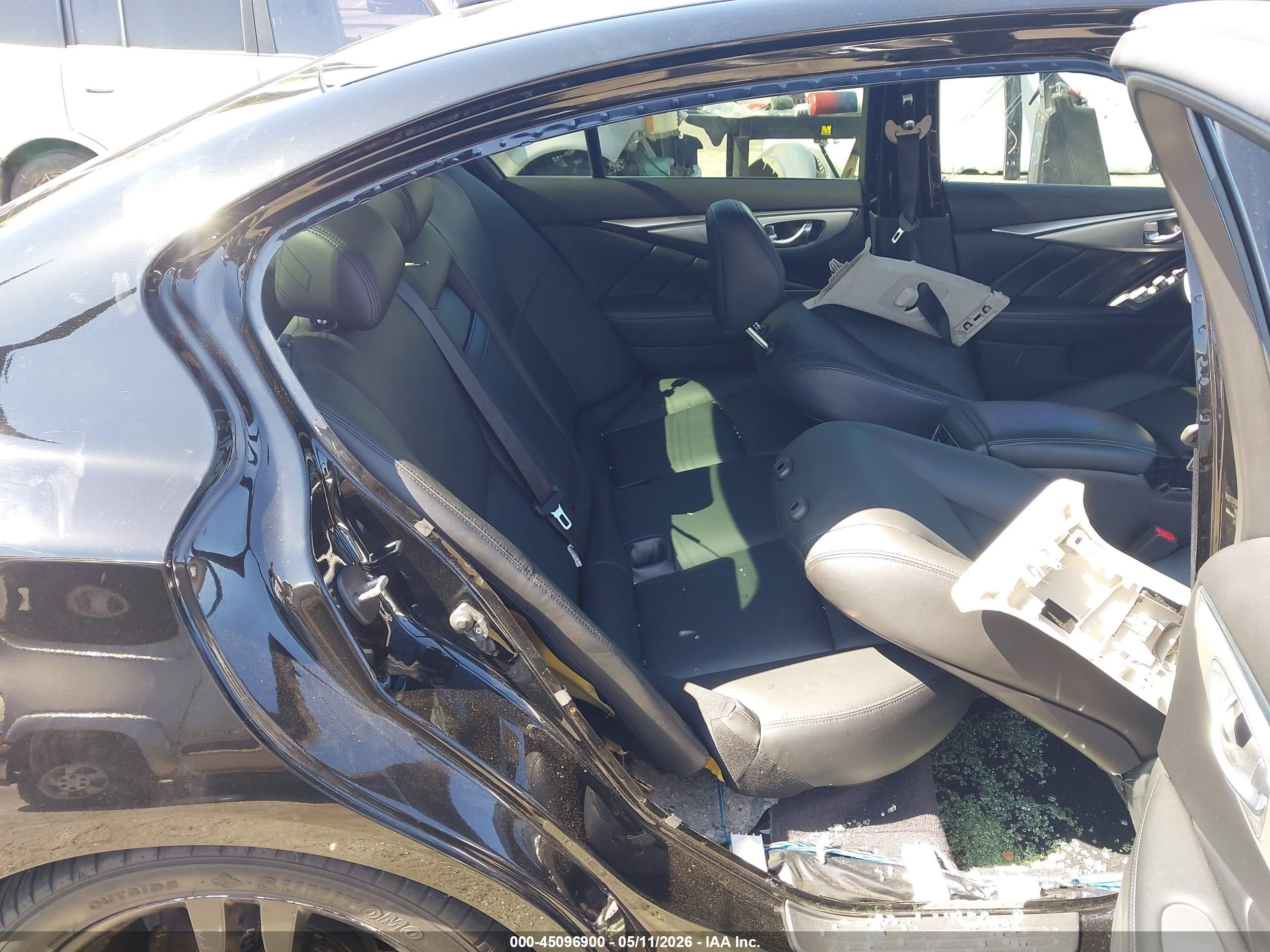 2020 Infiniti Q50 VIN JN1EV7AP3LM204707 IAAI salvage auction — Theft, Salvage (California), sold $550 on 2026-07-09 (photo 8)