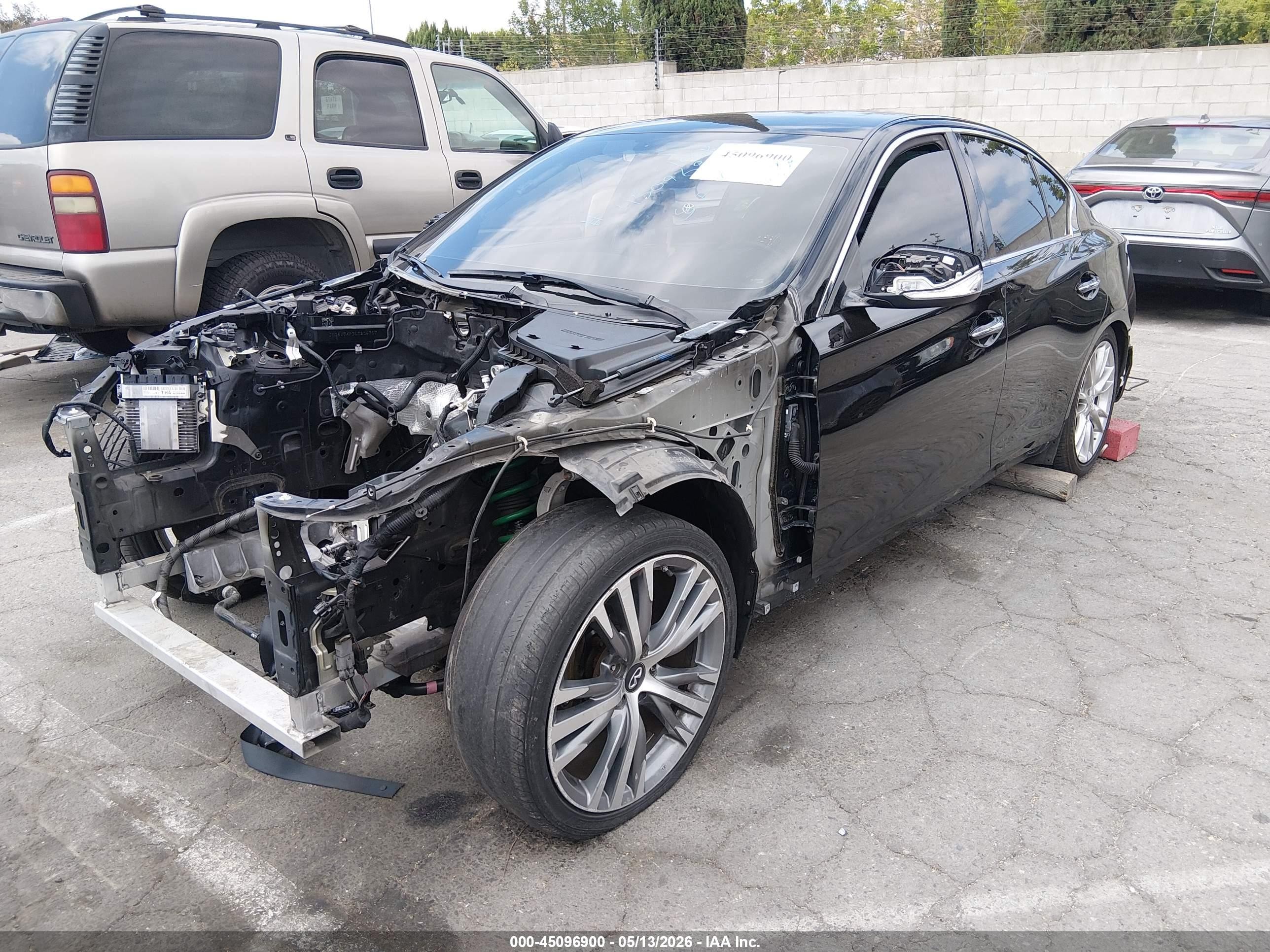 2020 Infiniti Q50 VIN JN1EV7AP3LM204707 IAAI salvage auction — Theft, Salvage (California), sold $550 on 2026-07-09 (photo 2)