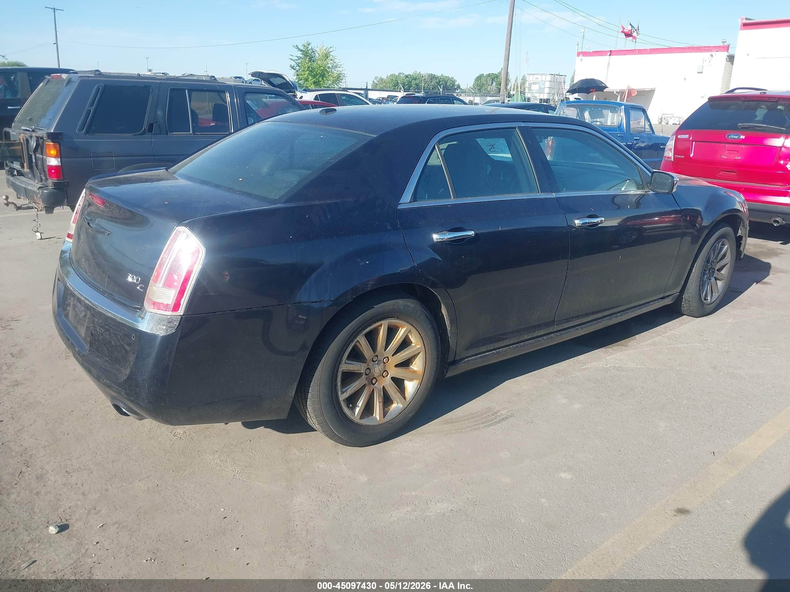 2011 Chrysler 300 VIN 2C3CA6CT3BH538214 IAAI salvage auction — Normal Wear, Salvage (Texas), sold $350 on 2026-07-09 (photo 4)