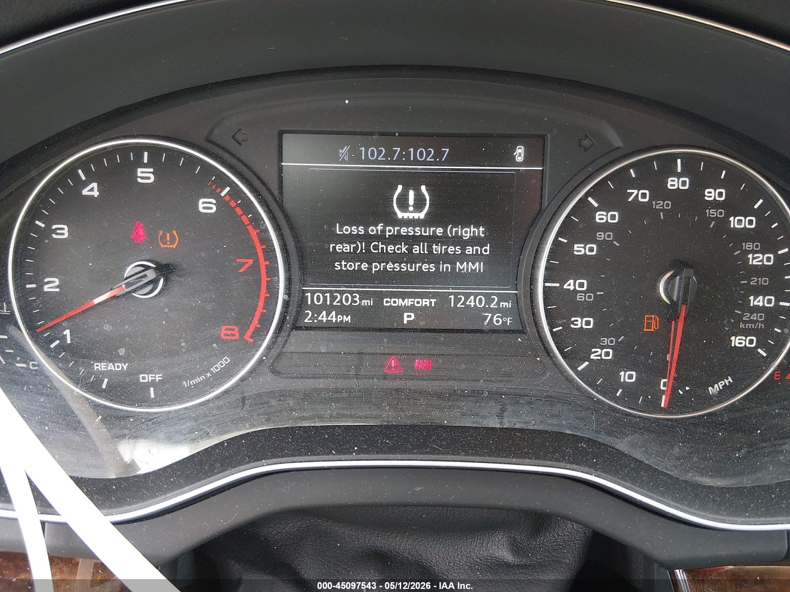 2018 Audi Q5 VIN WA1ANAFY3J2133005 IAAI salvage auction — Unknown, Salvage (California), sold $7,150 on 2026-07-09 (photo 7)