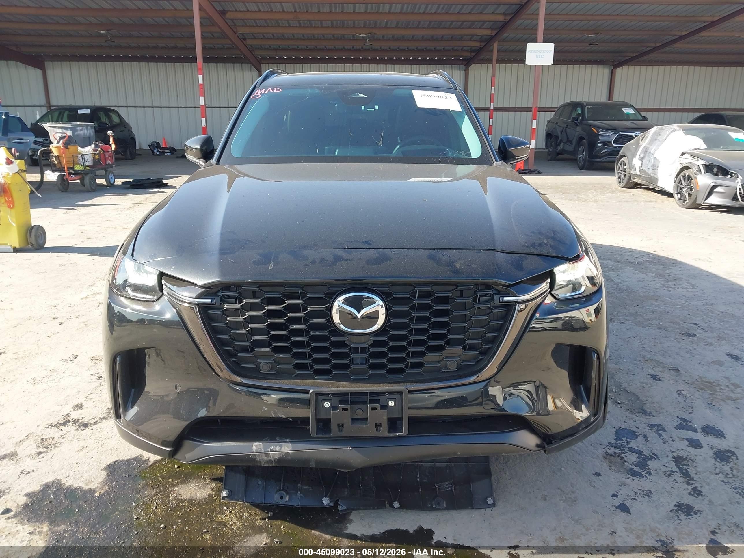 2026 Mazda CX-90 VIN JM3KKCHD1T1375753 IAAI salvage auction — Front End, Salvage (California), sold $12,275 on 2026-07-09 (photo 6)
