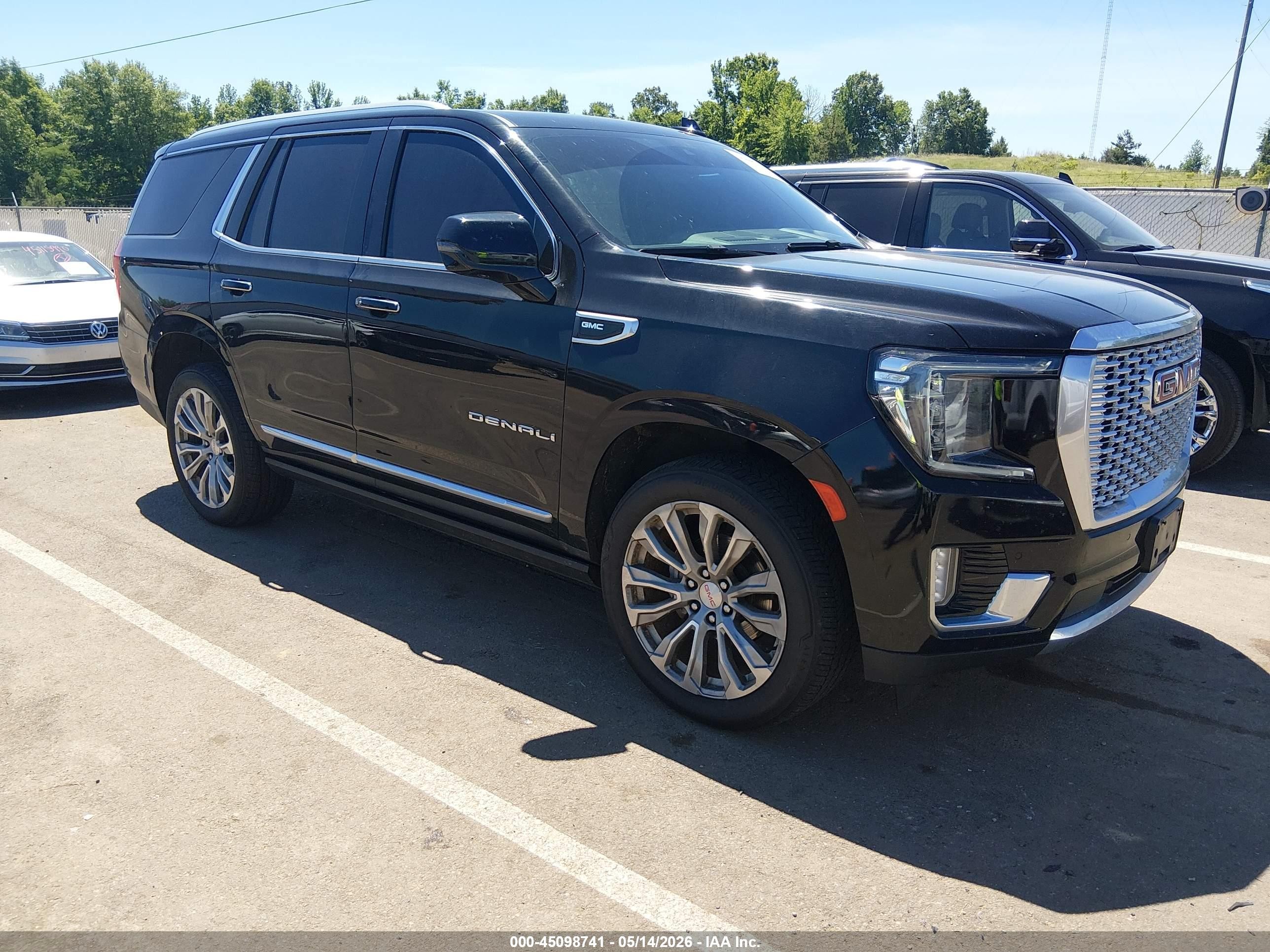 2021 GMC Yukon VIN 1GKS2DKL4MR278200 — IAAI salvage auction photo