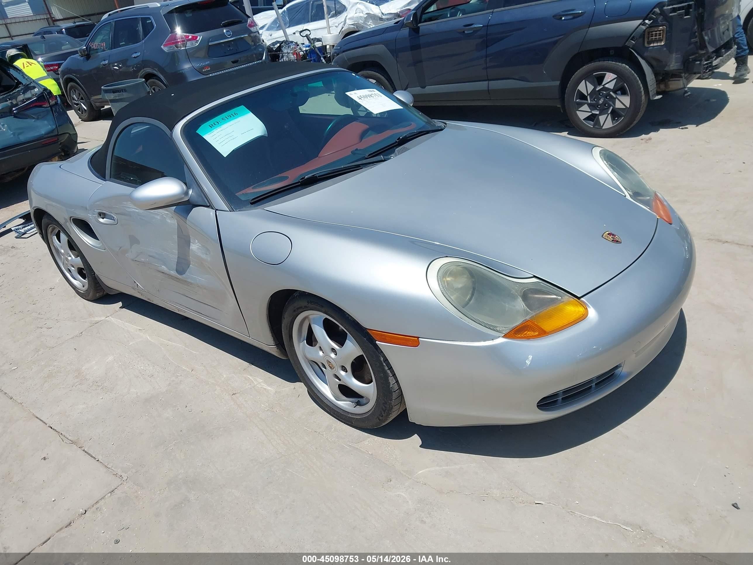 1999 Porsche Boxster VIN WP0CA2988XU623206 — IAAI salvage auction photo