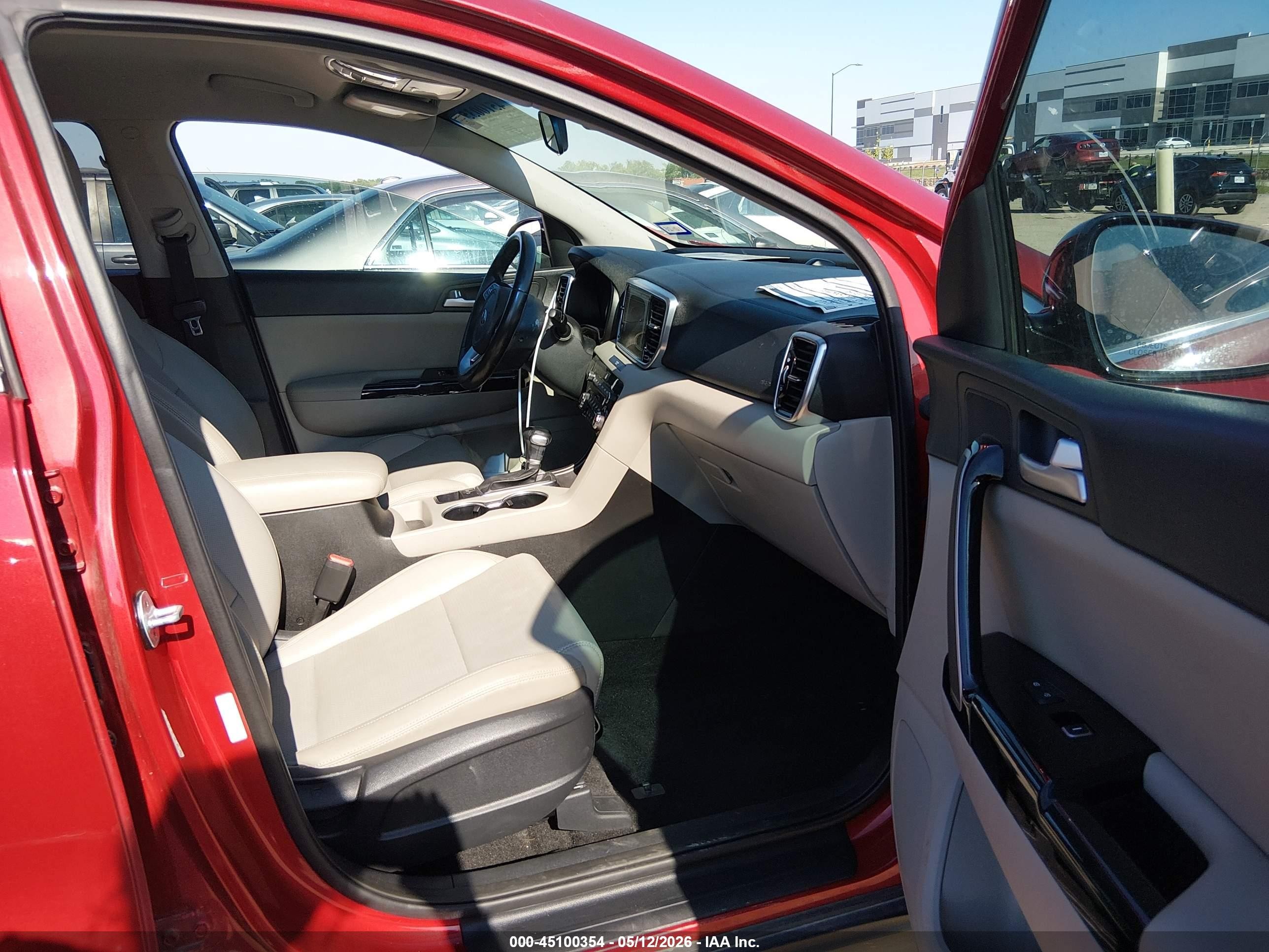 2020 Kia Sportage VIN KNDPN3AC8L7638910 IAAI salvage auction — Front End, Original (Texas), sold $2,100 on 2026-07-09 (photo 5)