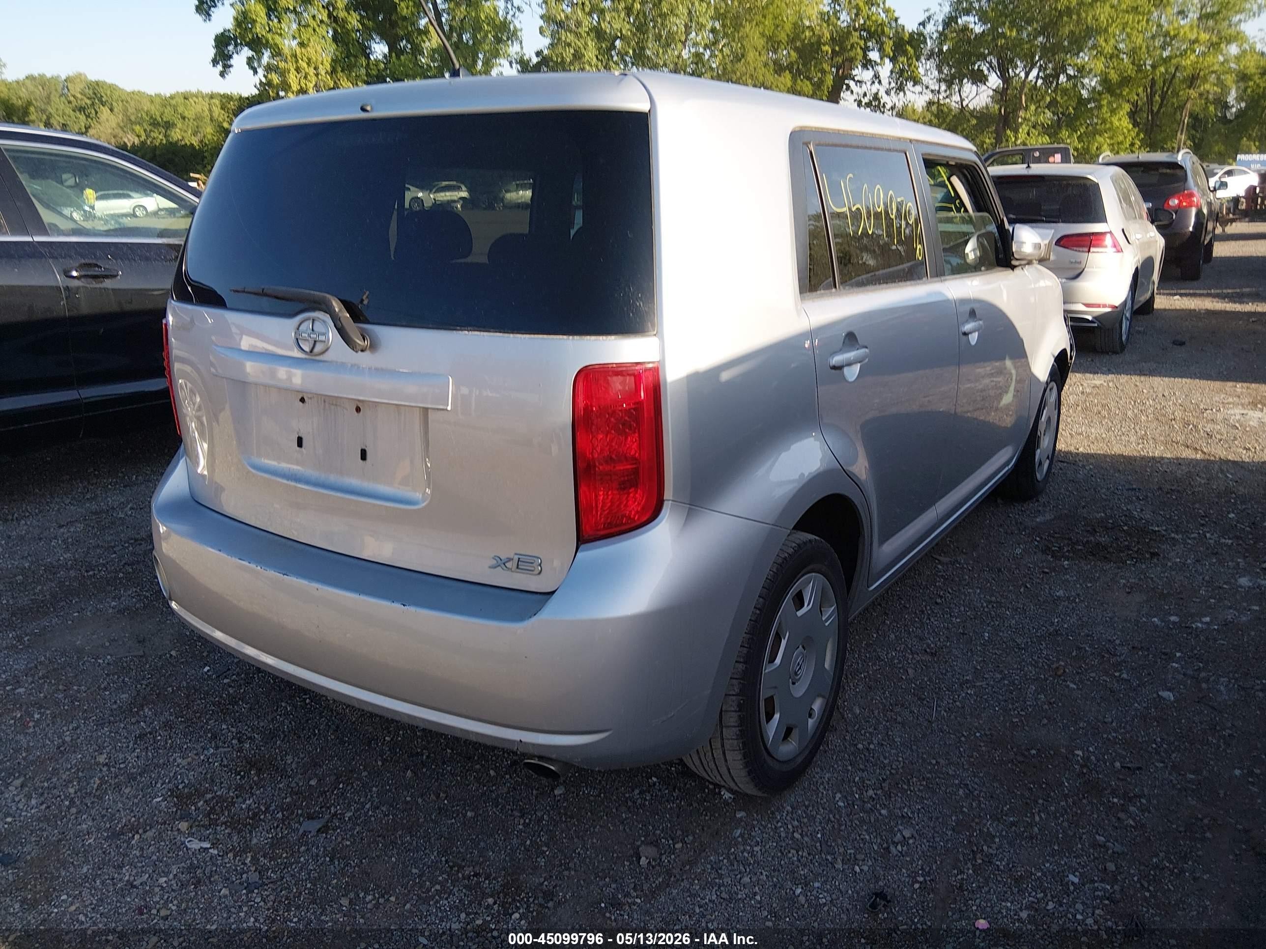 2008 Scion xB VIN JTLKE50E881027735 IAAI salvage auction — Front End, Clear (Indiana), sold $400 on 2026-09-23 (photo 4)