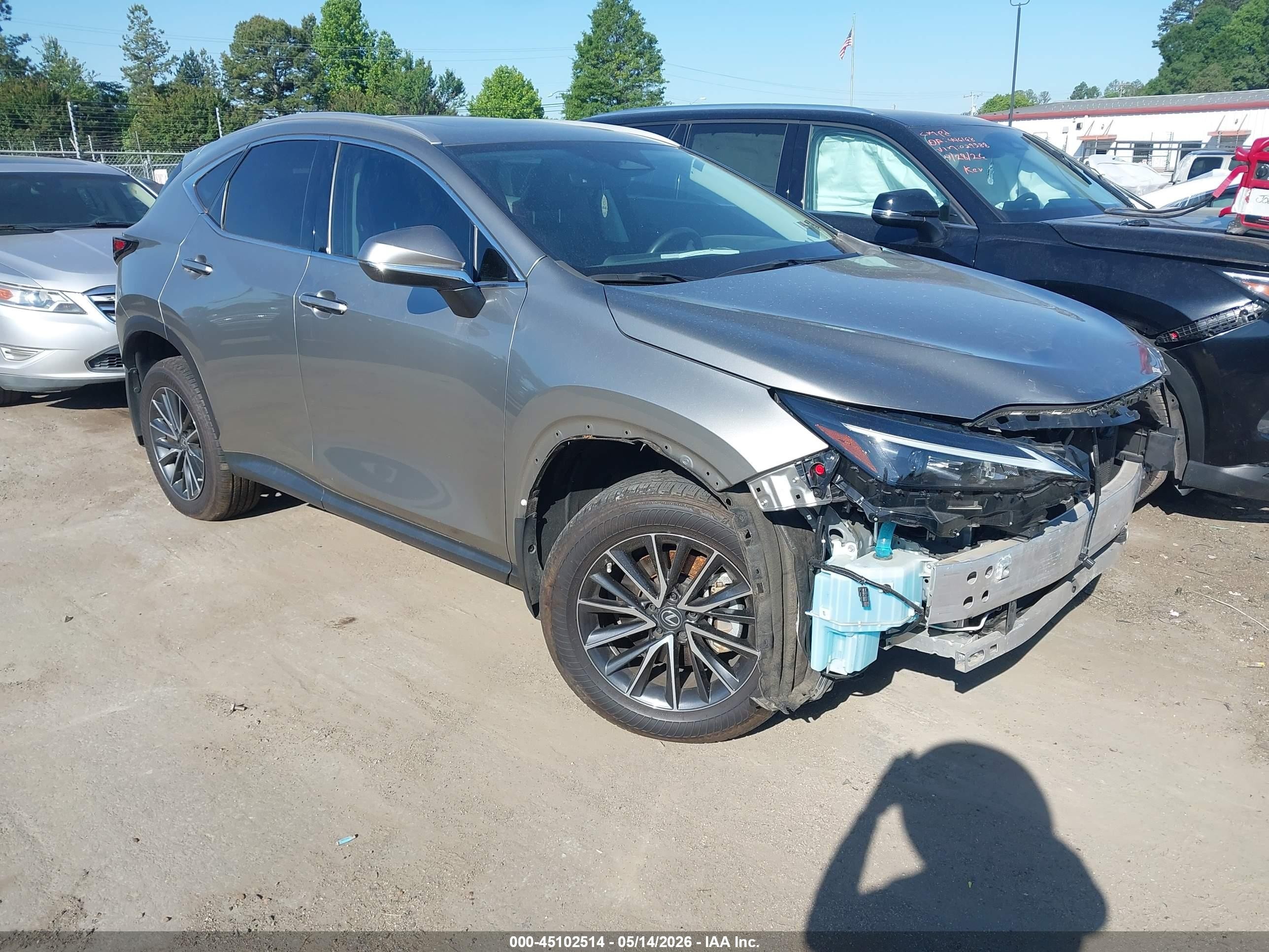 2023 Lexus NX 350 VIN 2T2GGCEZ9PC029835 — IAAI salvage auction photo