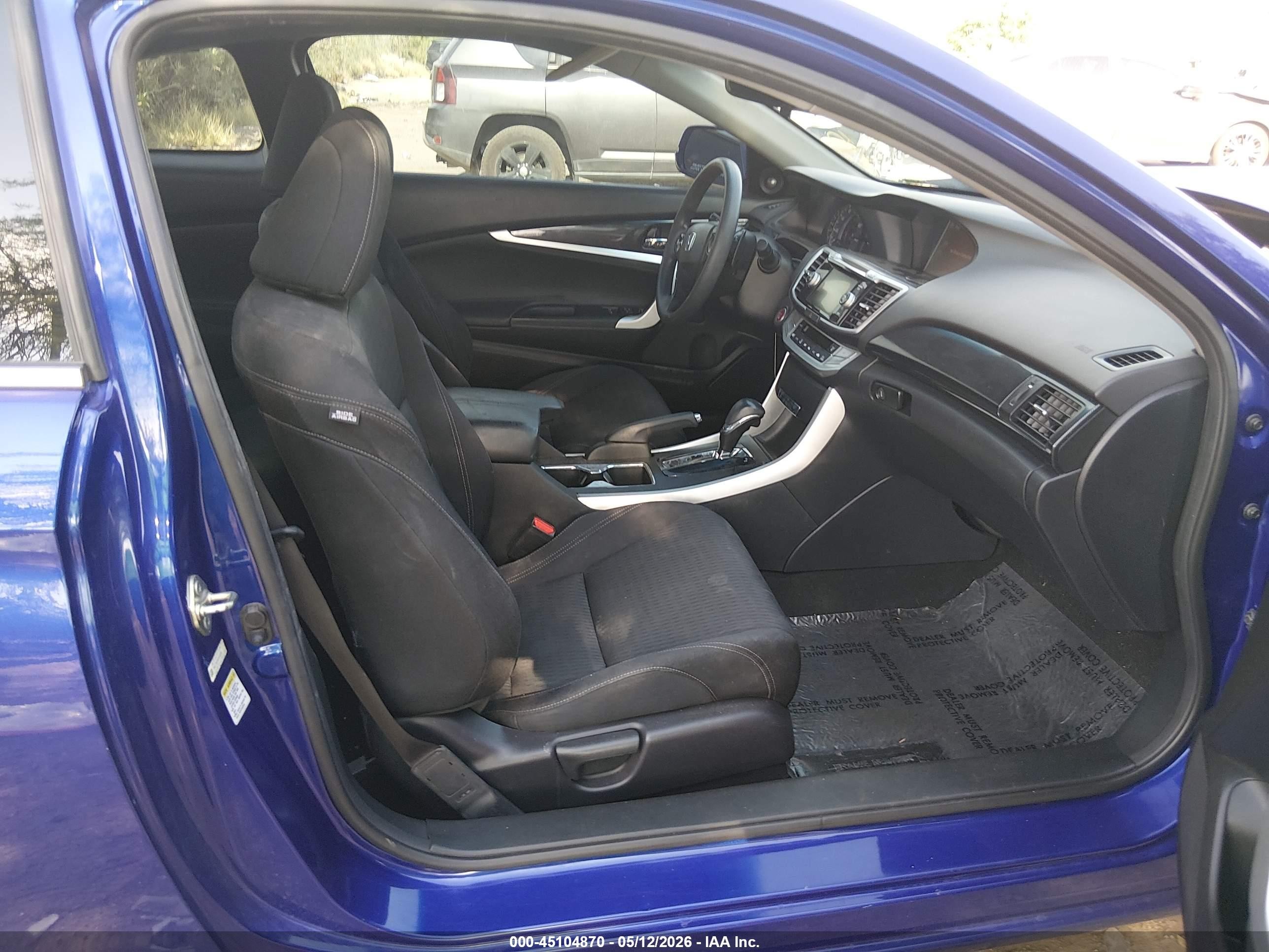 2014 Honda Accord VIN 1HGCT1B70EA003259 IAAI salvage auction — Front End, Salvage (Arizona), sold $1,875 on 2026-07-02 (photo 5)