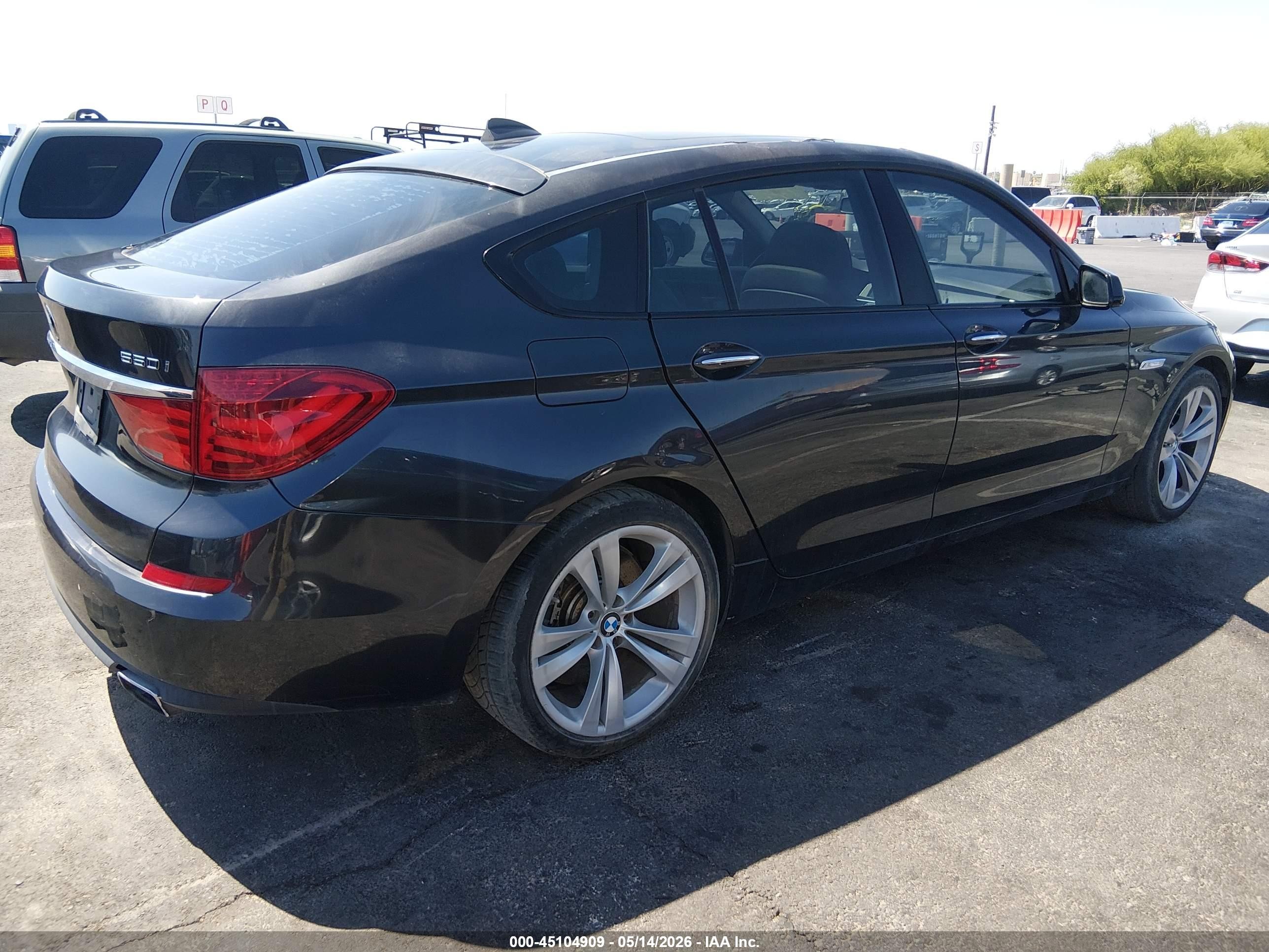2011 BMW 5 Series VIN WBASN4C57BC210005 IAAI salvage auction — Normal Wear, Clear (Texas), sold $1,850 on 2026-06-12 (photo 4)