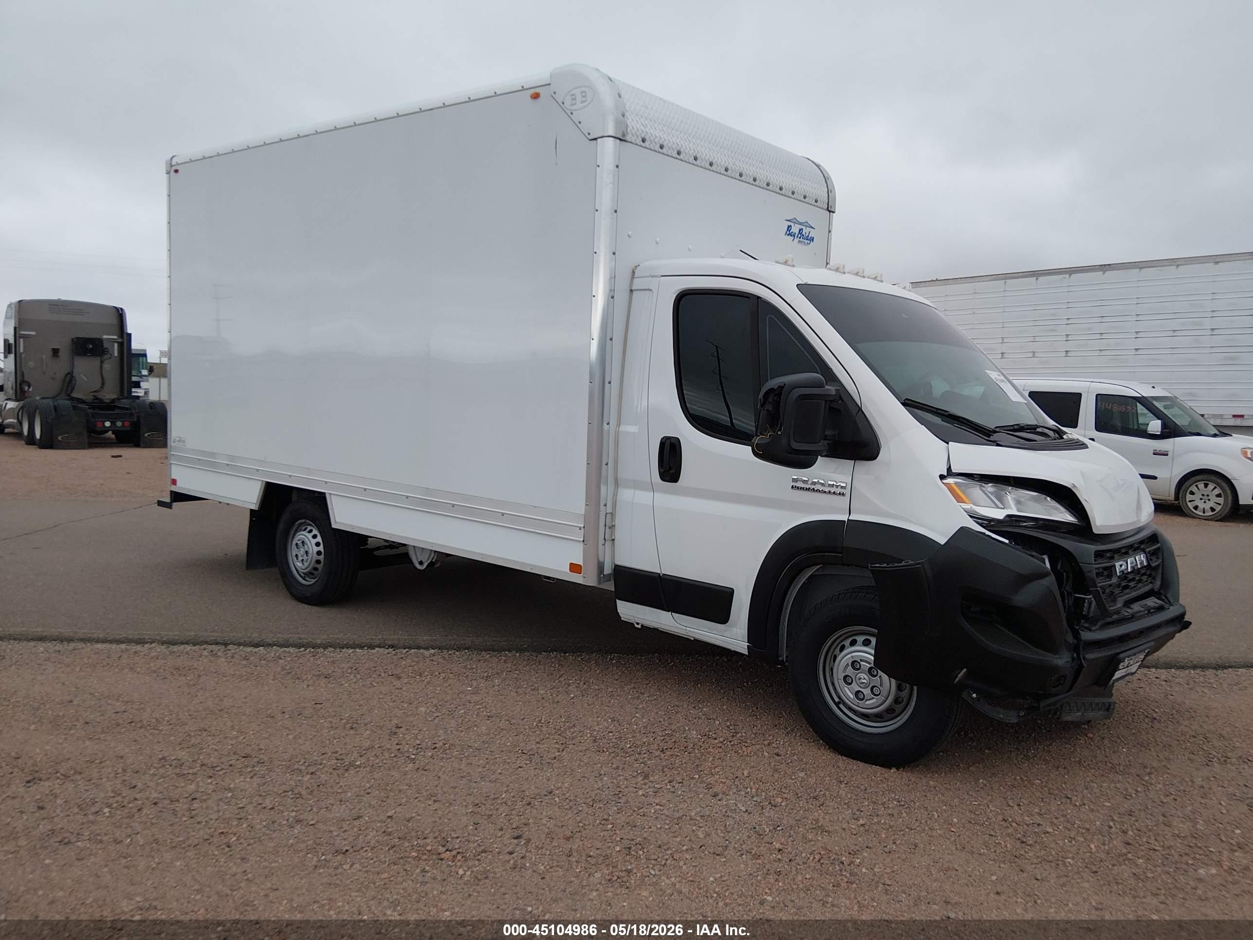 2026 Ram ProMaster 3500 VIN 3C7WRVMG5TE151161 — IAAI salvage auction photo