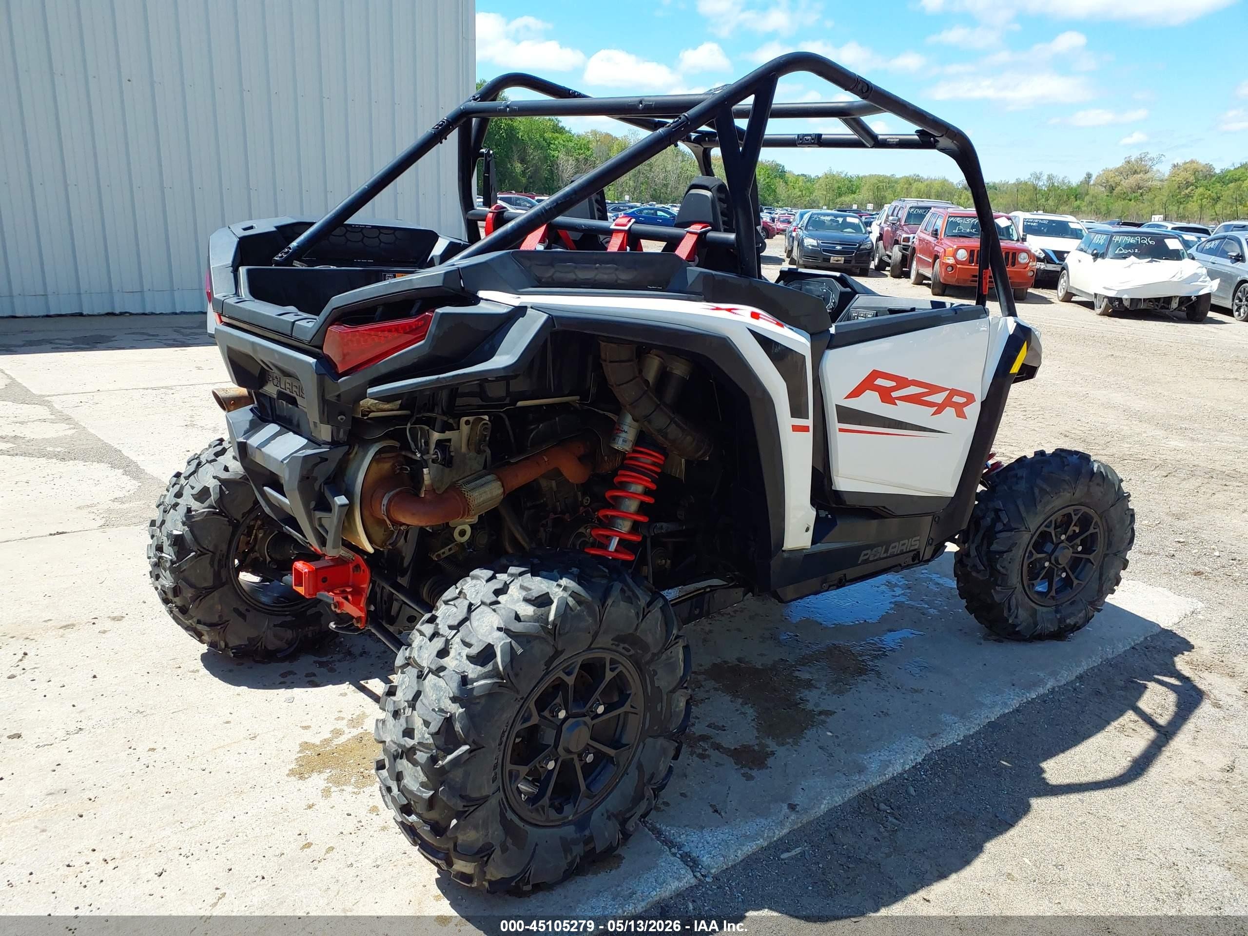 2024 Polaris RZR VIN 3NSNEE992RF298649 IAAI salvage auction — Suspension, Salvage (Indiana), sold $2,950 on 2026-06-30 (photo 4)