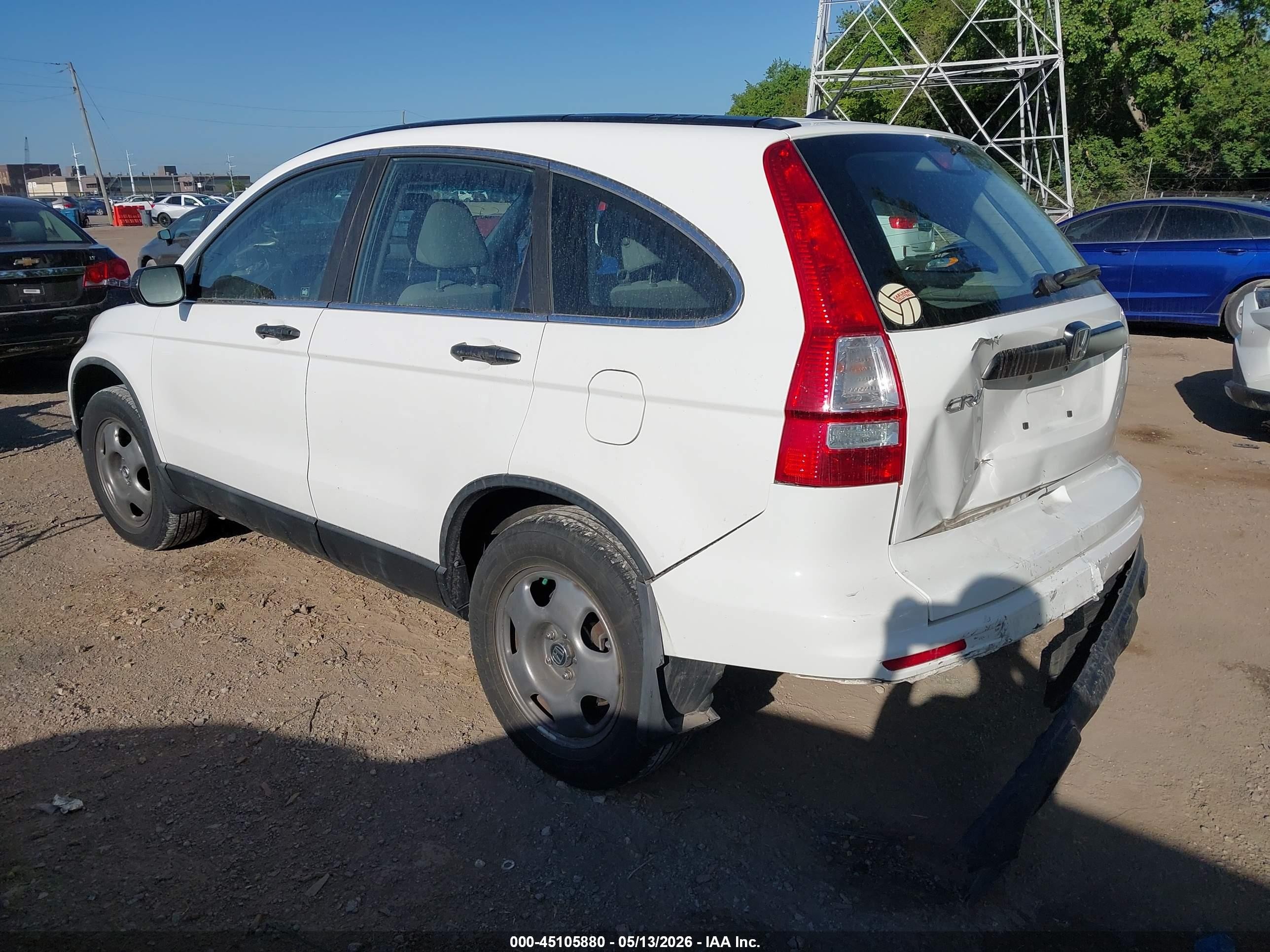 2011 Honda CR-V VIN 5J6RE4H35BL117986 IAAI salvage auction — Rear End, Clear (Indiana), sold $2,750 on 2026-06-24 (photo 3)