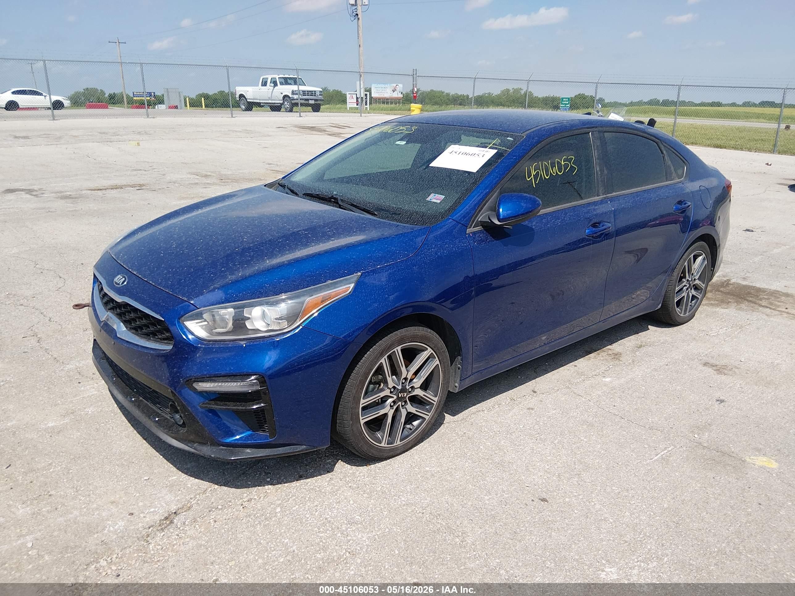 2019 Kia Forte VIN 3KPF34AD7KE041777 IAAI salvage auction — Normal Wear, Salvage (Texas), sold $1,950 on 2026-09-03 (photo 2)