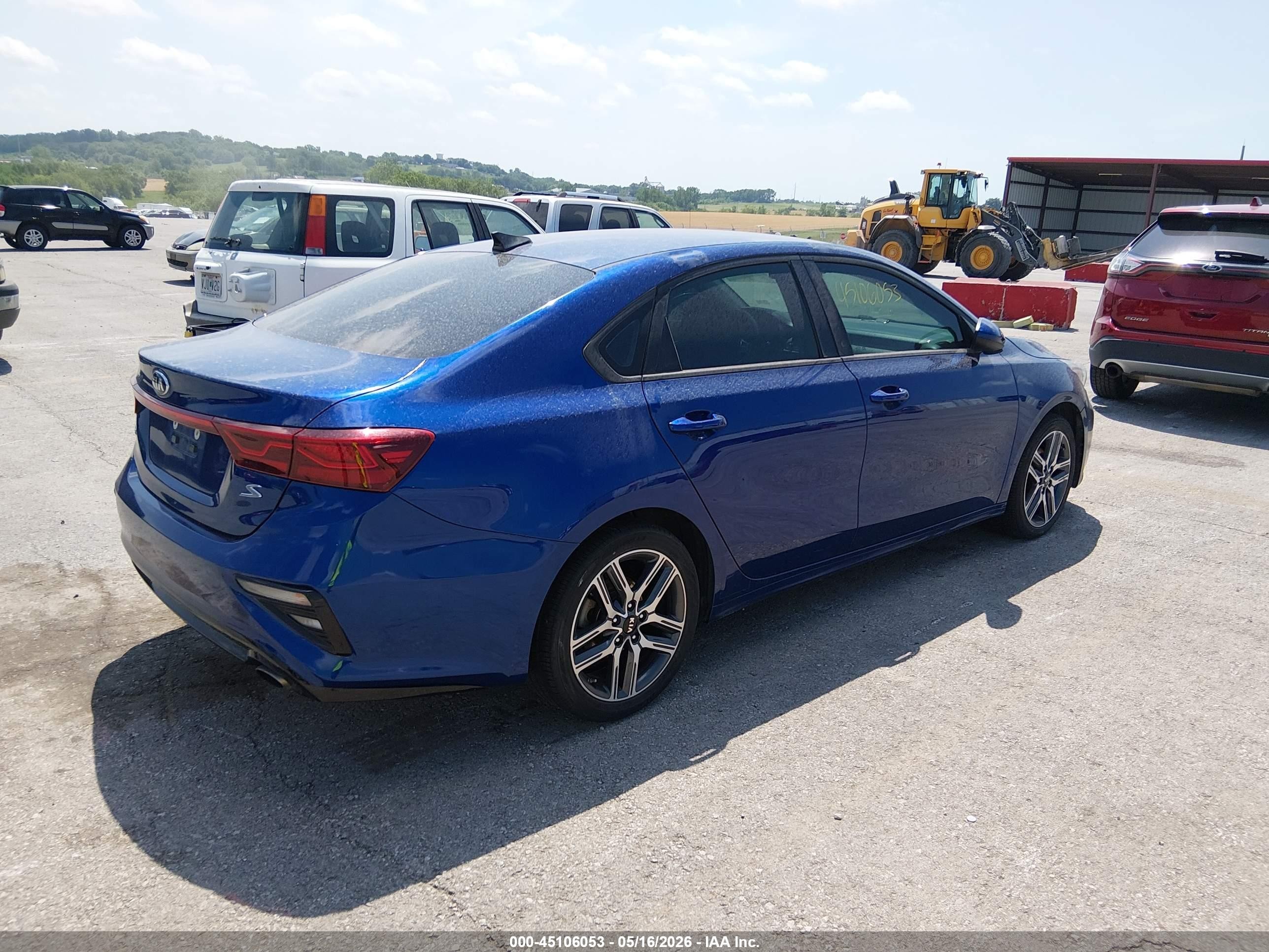 2019 Kia Forte VIN 3KPF34AD7KE041777 IAAI salvage auction — Normal Wear, Salvage (Texas), sold $1,950 on 2026-09-03 (photo 4)