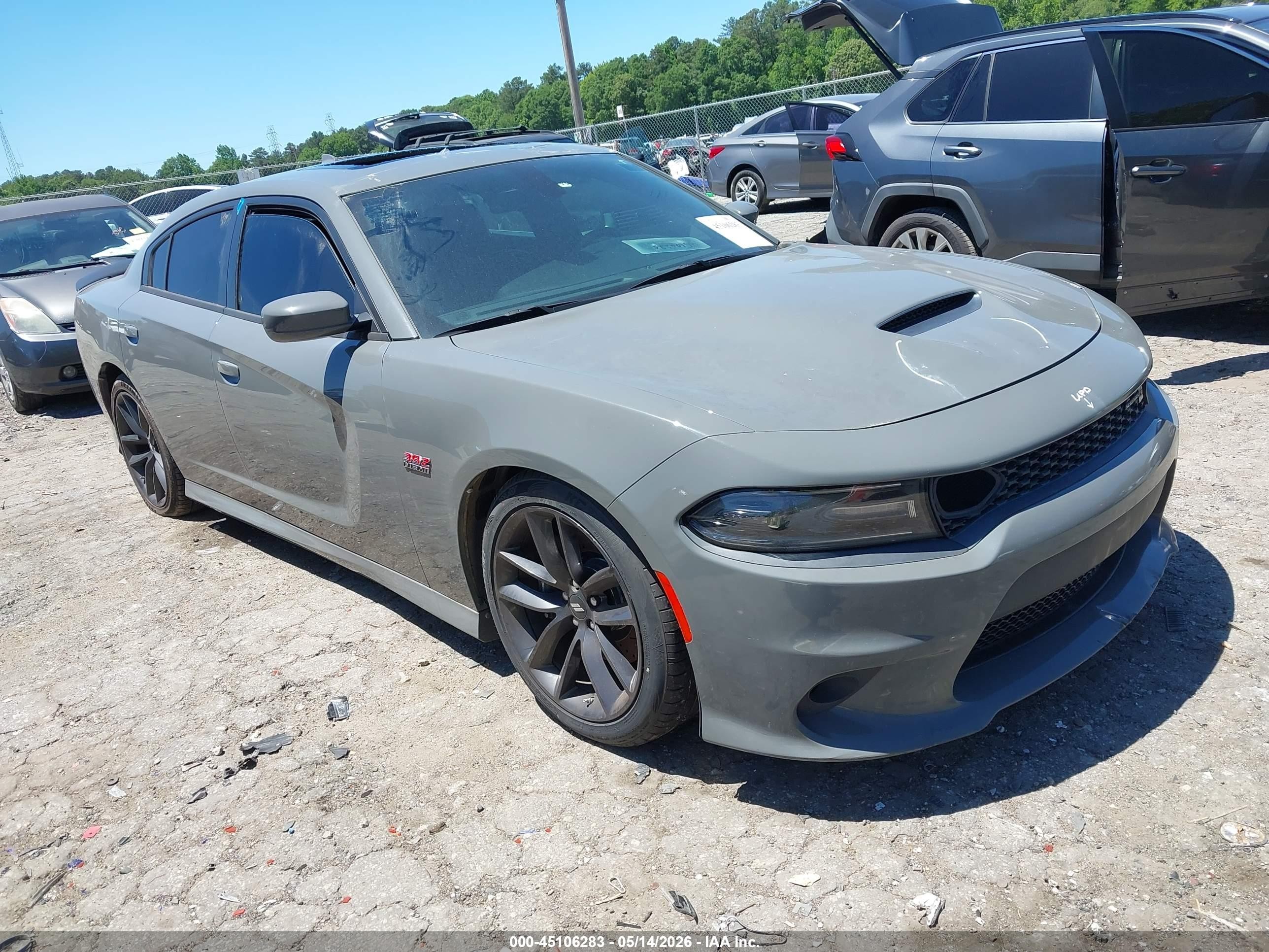 2019 Dodge Charger VIN 2C3CDXGJ8KH535461 IAAI salvage auction — Front End, Salvage (Georgia), sold $7,900 on 2026-09-01 (photo 1)