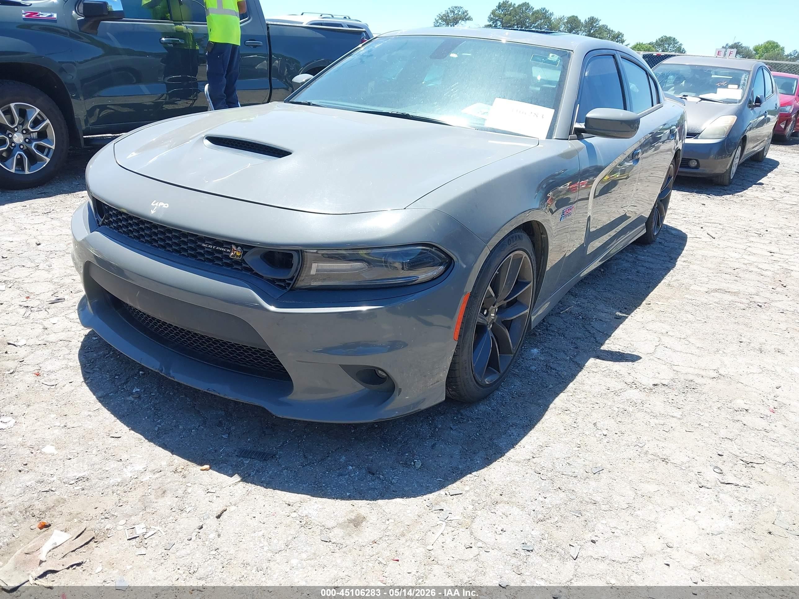 2019 Dodge Charger VIN 2C3CDXGJ8KH535461 IAAI salvage auction — Front End, Salvage (Georgia), sold $7,900 on 2026-09-01 (photo 2)