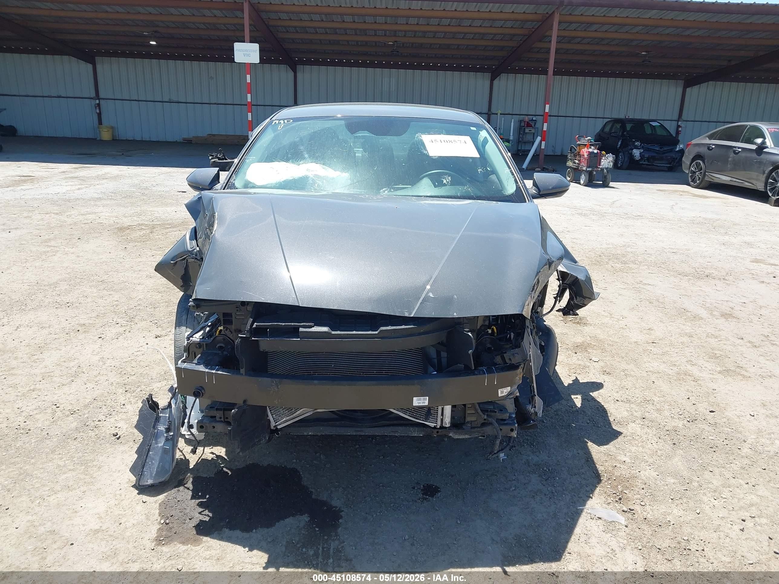 2023 Hyundai Elantra VIN KMHLM4AG6PU595181 IAAI salvage auction — Front End, Salvage (California), sold $1,400 on 2026-07-09 (photo 6)