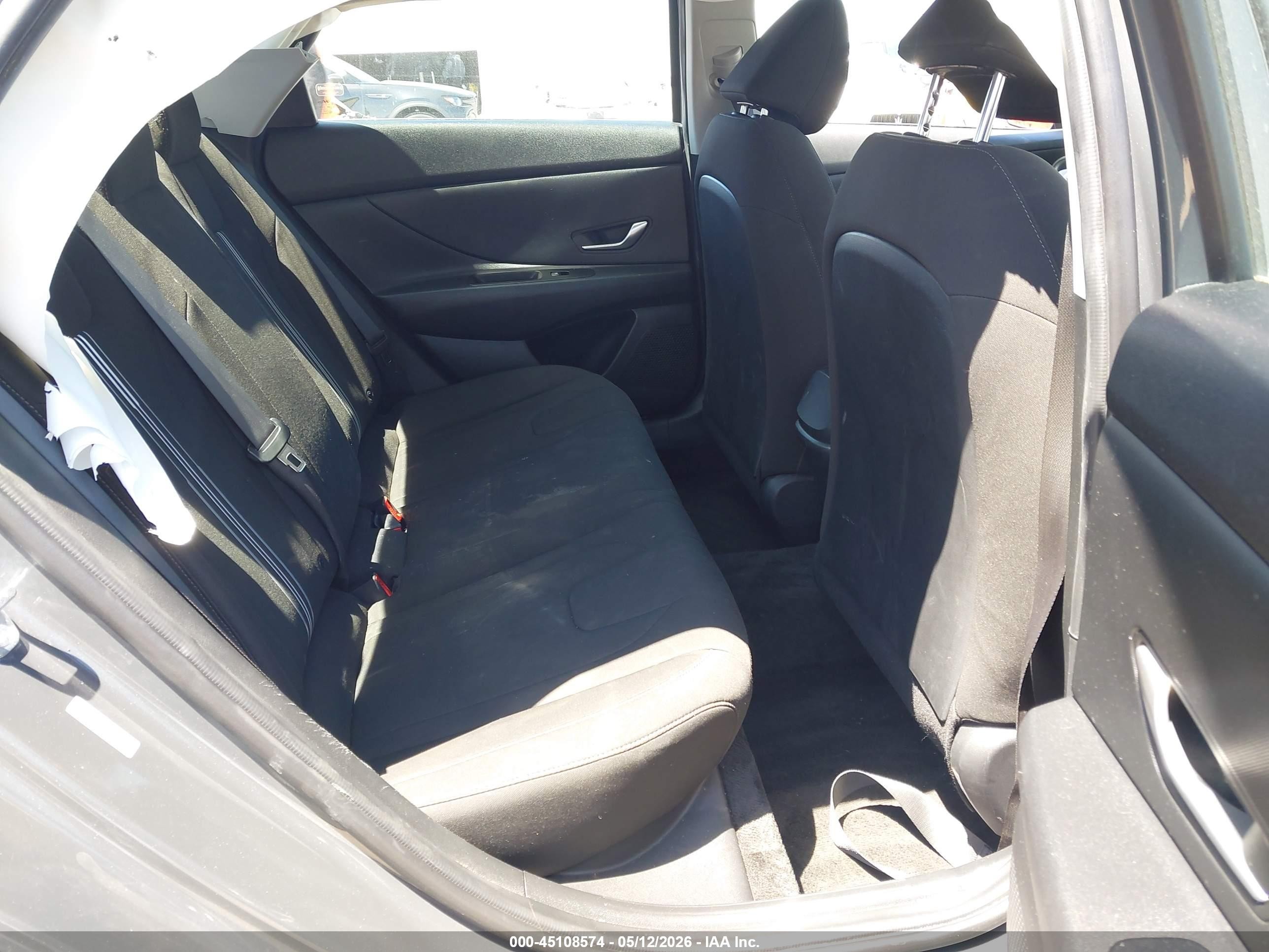 2023 Hyundai Elantra VIN KMHLM4AG6PU595181 IAAI salvage auction — Front End, Salvage (California), sold $1,400 on 2026-07-09 (photo 8)