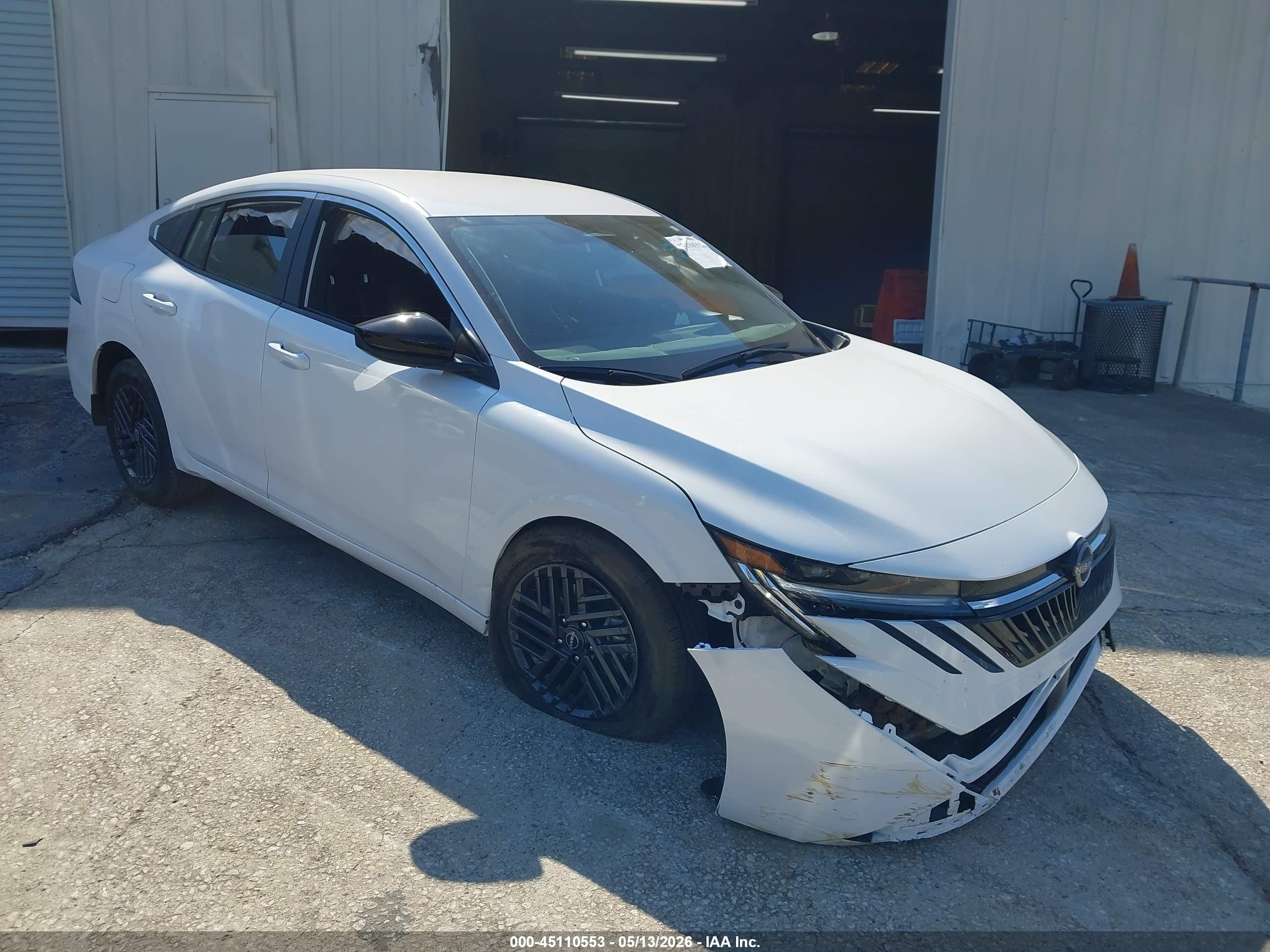2026 Nissan Sentra VIN 3N1AB9CV9TY206389 — IAAI salvage auction photo
