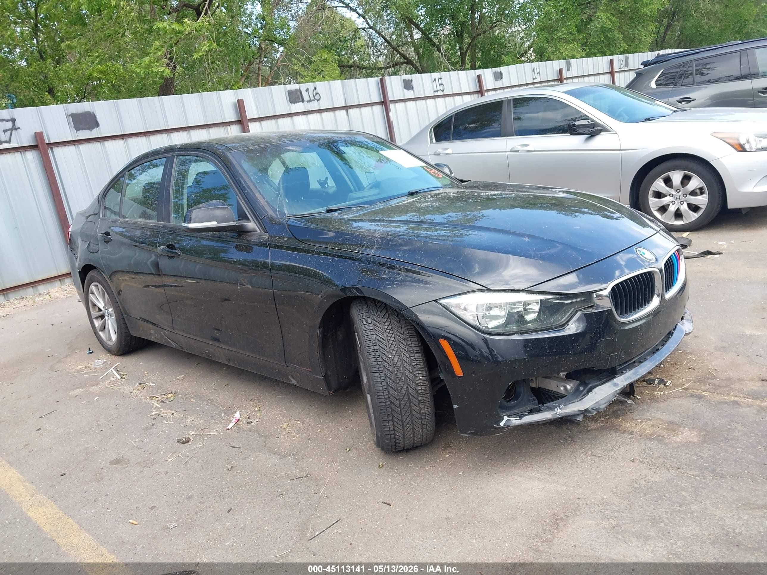 2017 BMW 3er VIN WBA8E1G5XHNU12935 IAAI salvage auction — Suspension, Salvage (Utah), sold $375 on 2026-09-03 (photo 1)
