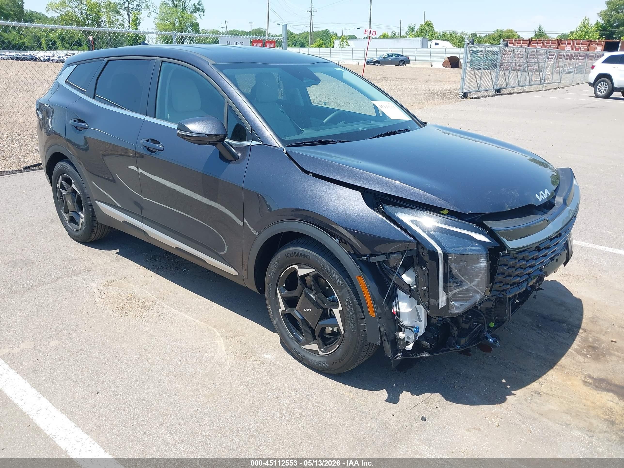 2026 Kia Sportage VIN 5XYK33DF7TG425522 — IAAI salvage auction photo