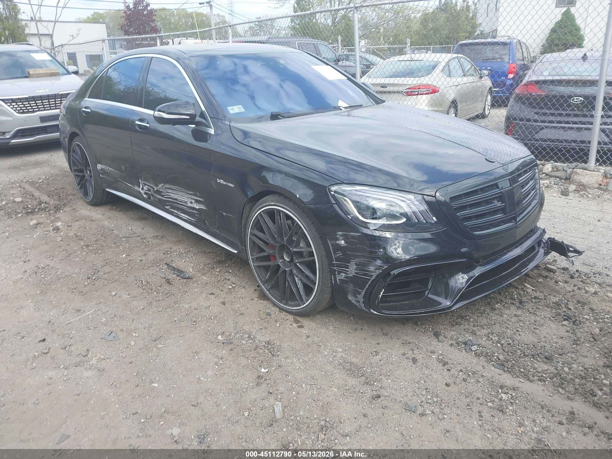 2015 Mercedes-Benz S-Class VIN WDDUG7JBXFA151166 — IAAI salvage auction photo