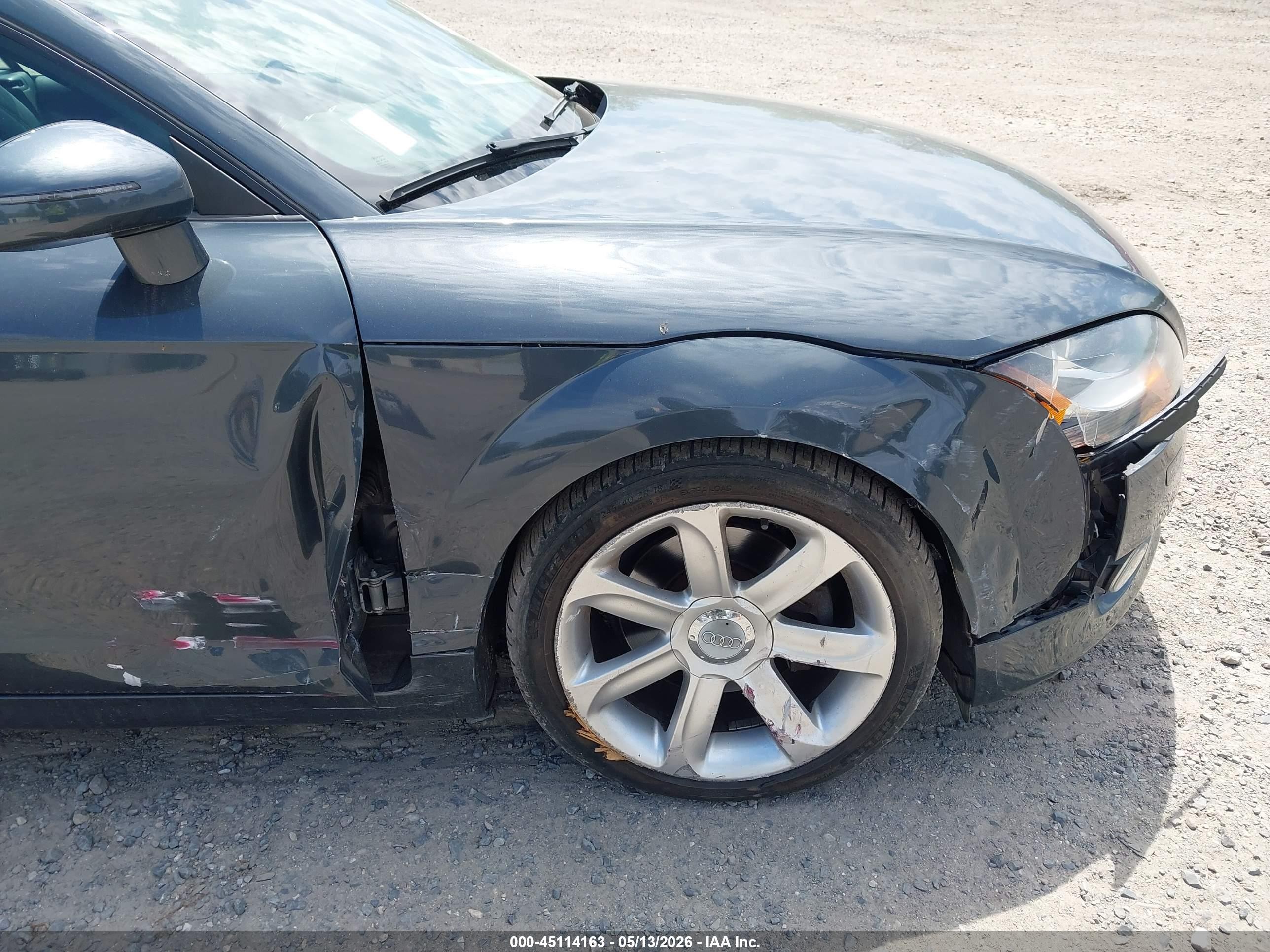 2009 Audi Tt VIN TRUKF38J791017901 IAAI salvage auction — Side, Salvage (New Jersey), sold $825 on 2026-10-04 (photo 6)