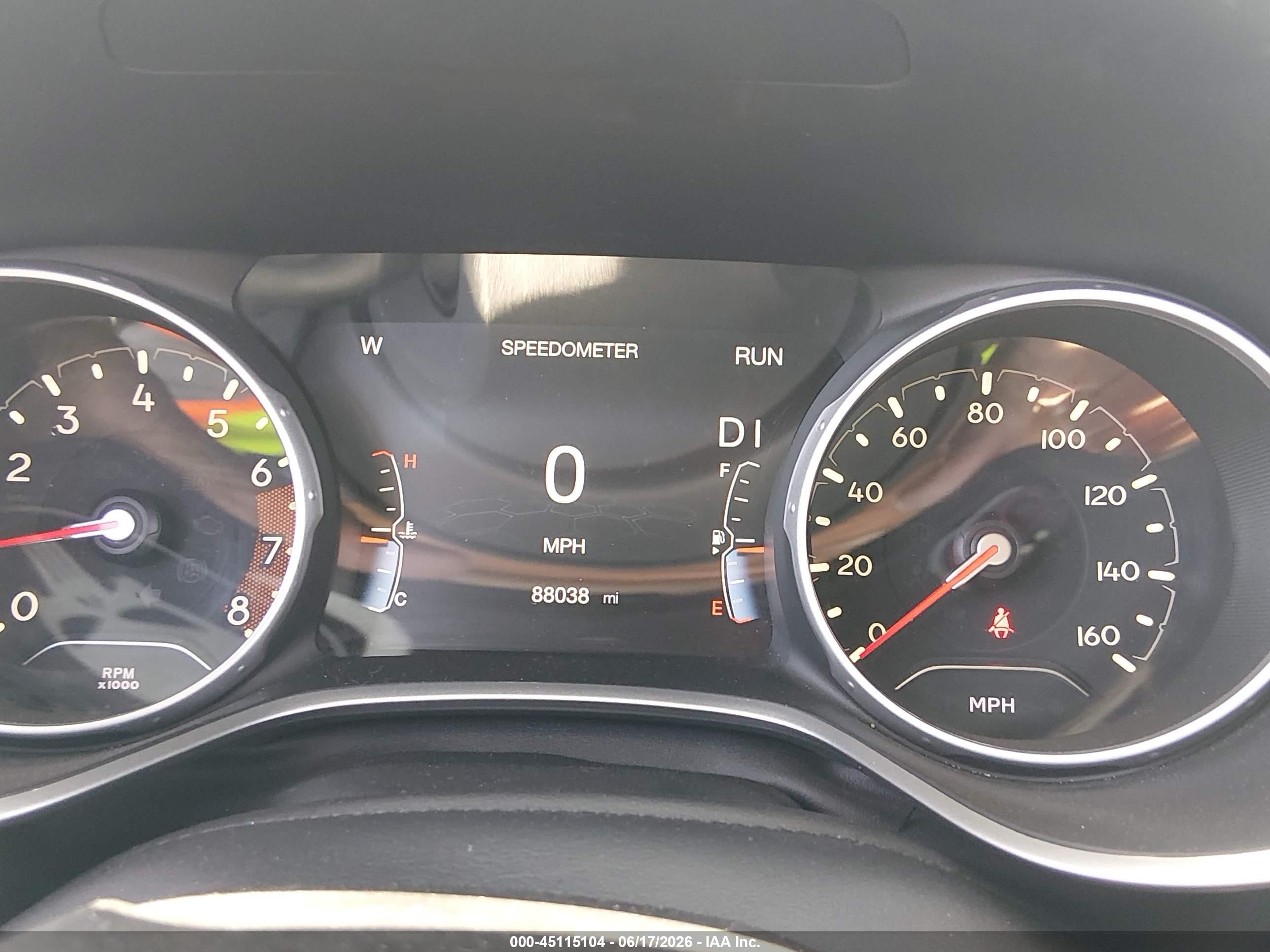 2018 Jeep Compass VIN 3C4NJCBB4JT293103 IAAI salvage auction — Normal Wear, Clear (California), sold $5,700 on 2026-07-09 (photo 7)