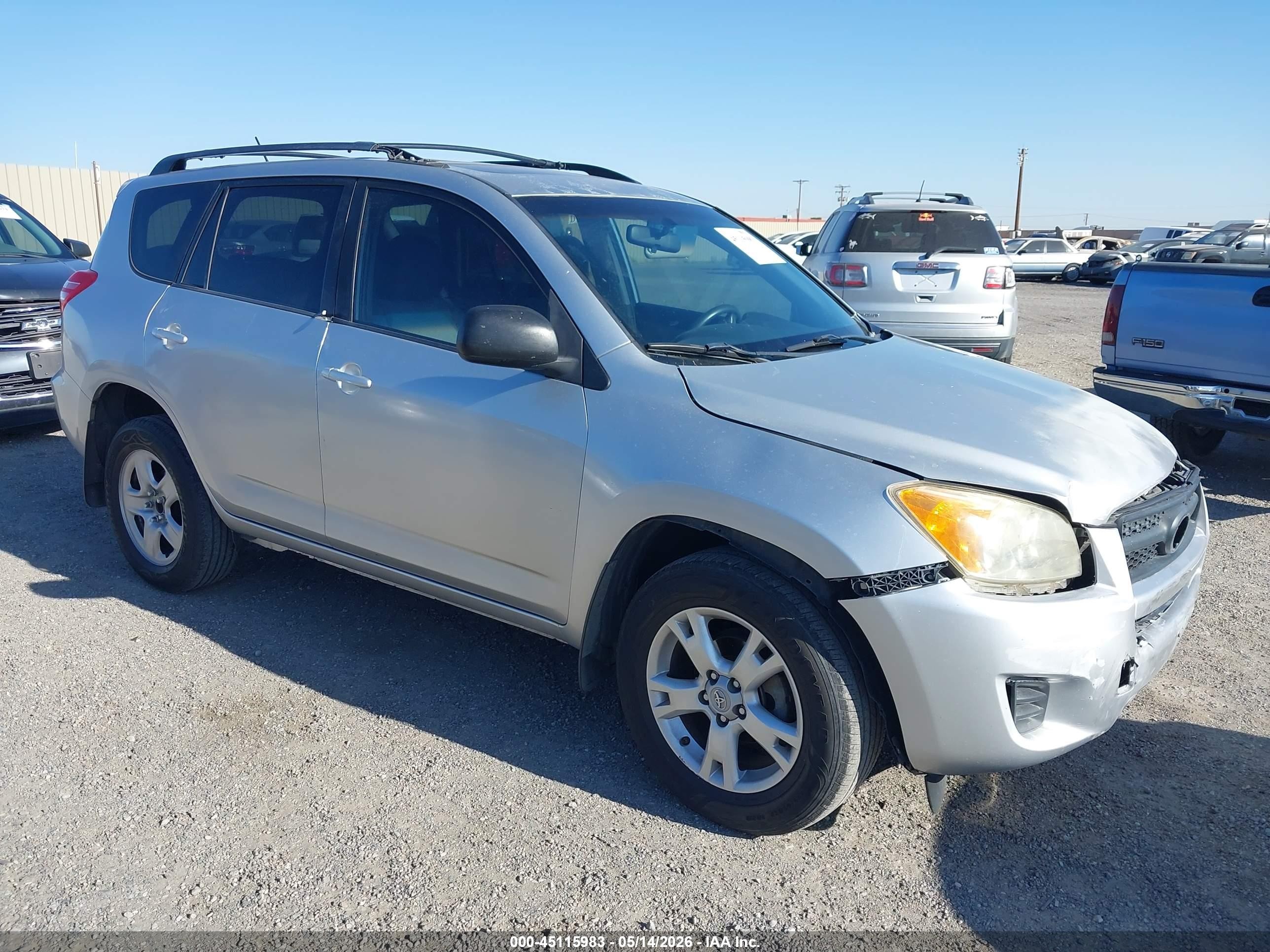 2011 Toyota RAV4 VIN JTMZF4DV0B5034724 IAAI salvage auction — Front End, Salvage (California), sold $1,725 on 2026-07-09 (photo 1)
