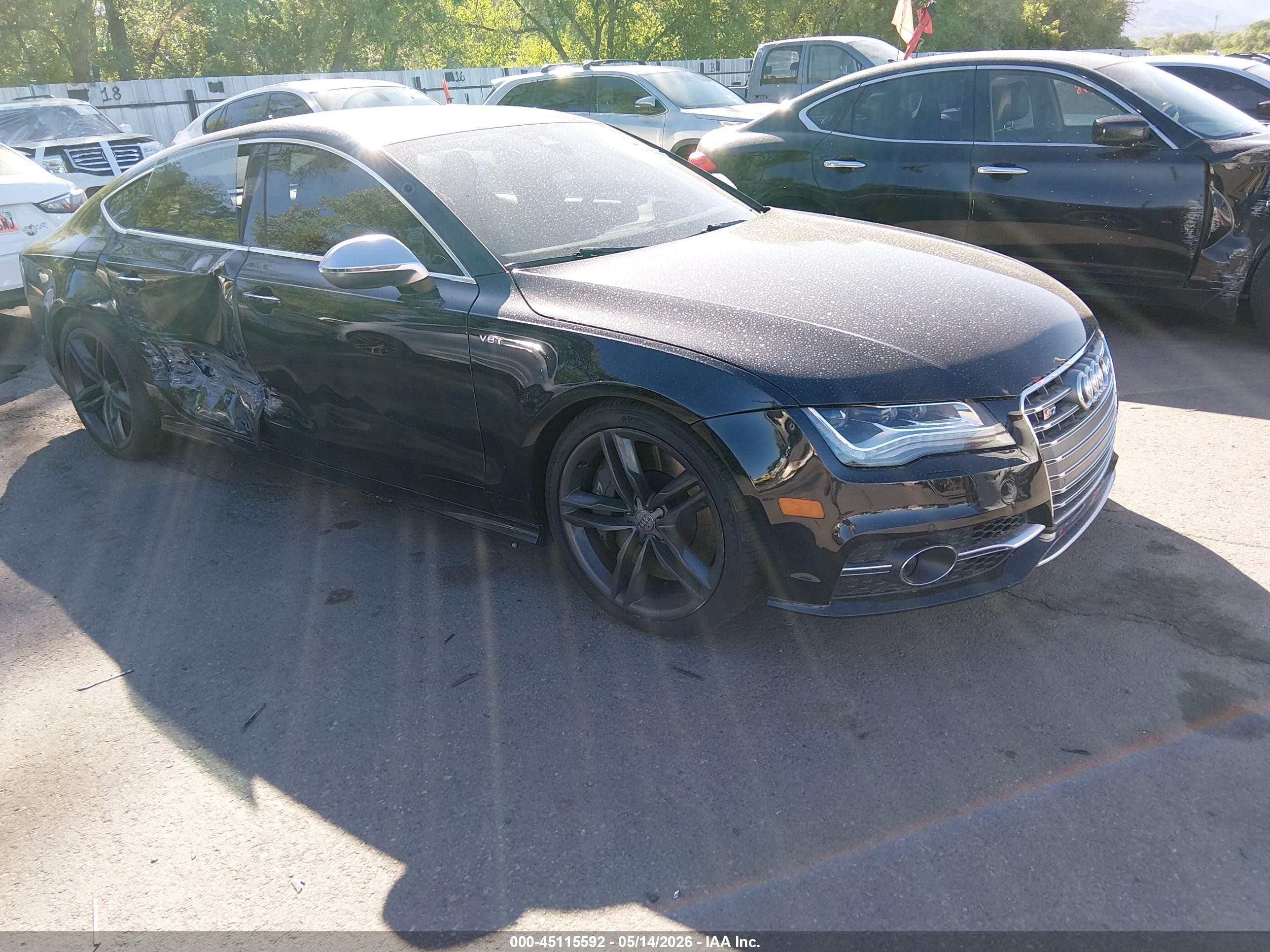 2014 Audi S7 VIN WAUW2BFC4EN086115 — IAAI salvage auction photo