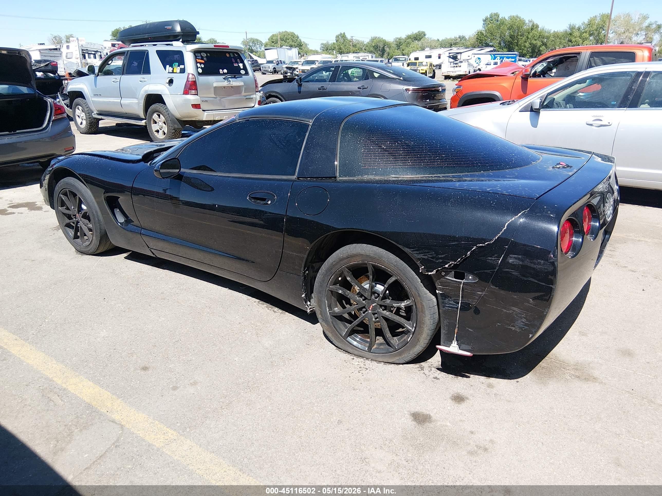 1997 Chevrolet Corvette VIN 1G1YY22G0V5104072 IAAI salvage auction — Side, Salvage (Utah), sold $3,425 on 2026-07-09 (photo 3)