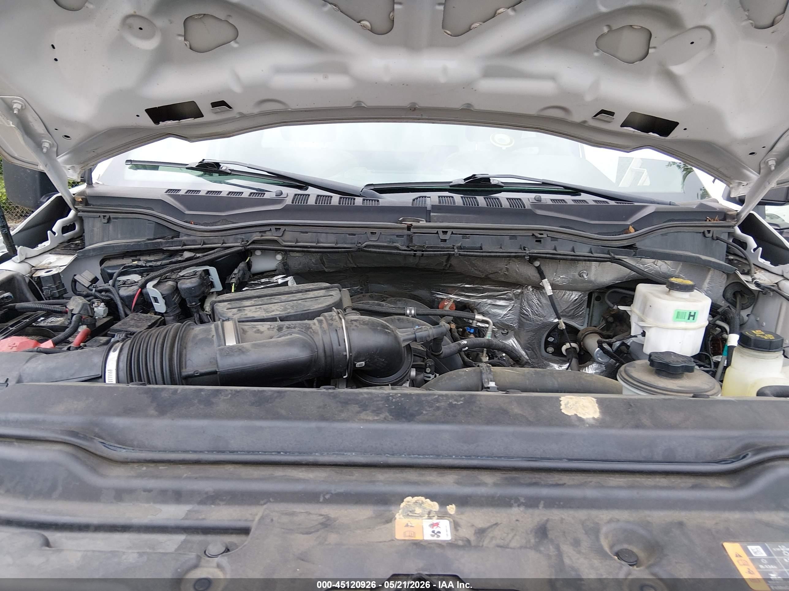 2022 Ford F-550 chassis VIN 1FDUF5GN9NEC91814 IAAI salvage auction — Mechanical, Clear (North Carolina), sold $9,800 on 2026-07-08 (photo 9)