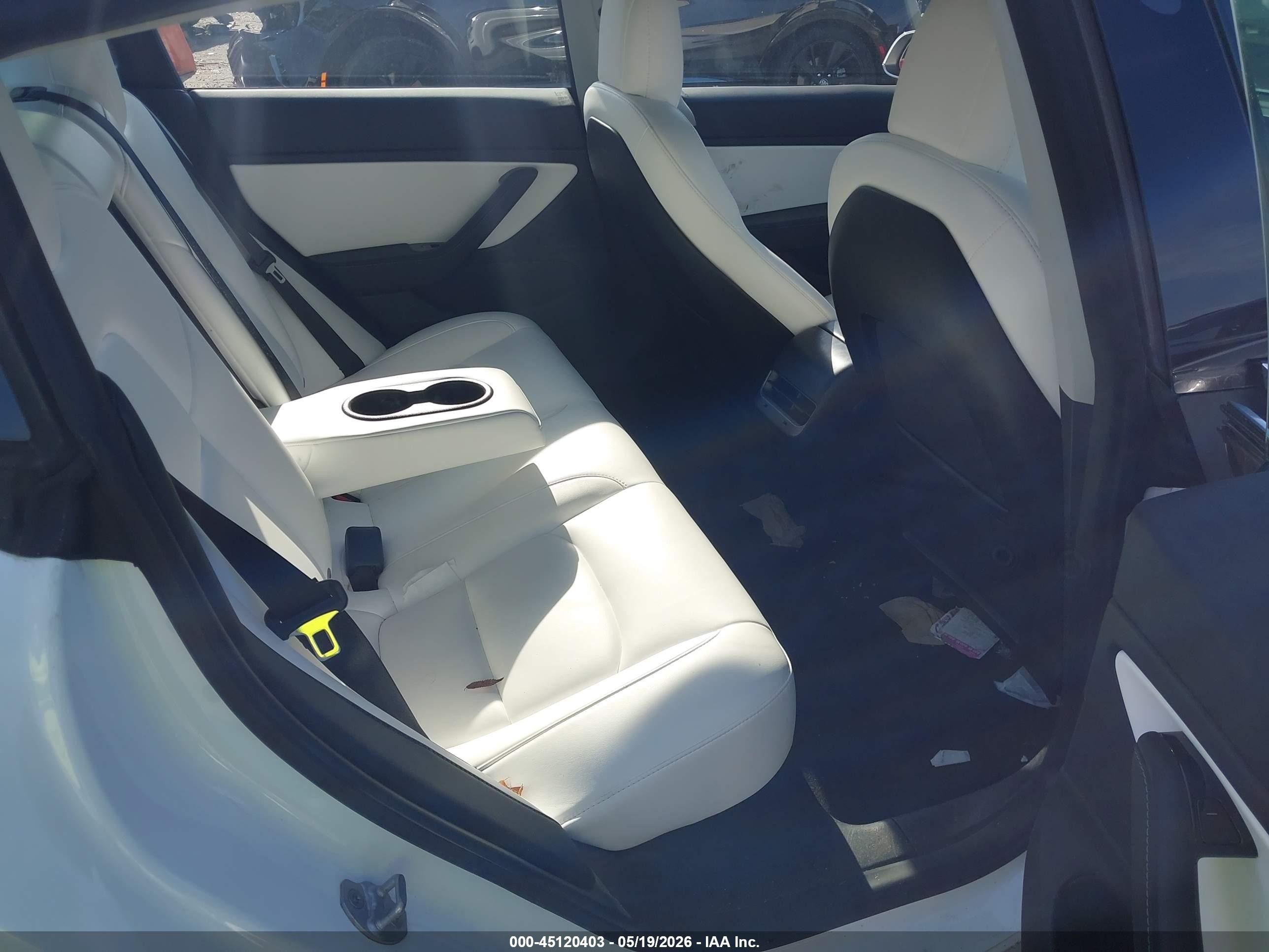 2019 Tesla Model 3 VIN 5YJ3E1EB0KF513008 IAAI salvage auction — Rear End, Salvage (Georgia), sold $6,500 on 2026-07-11 (photo 8)