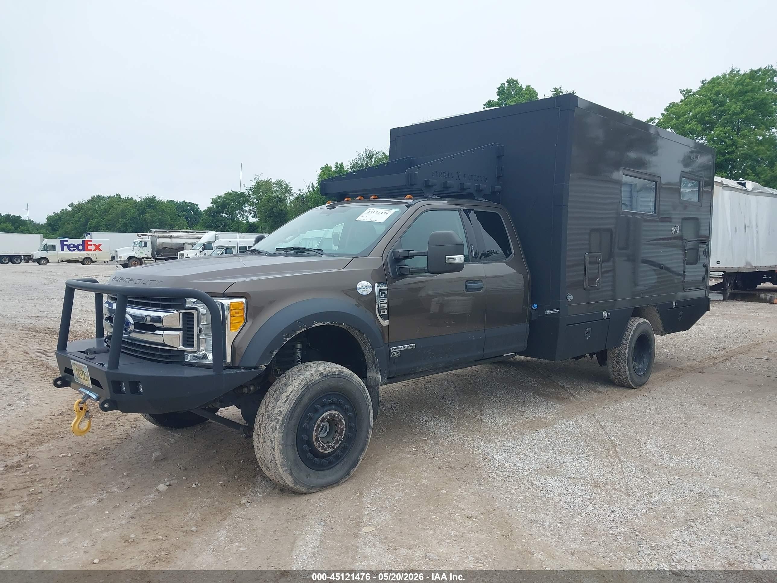 2017 Ford F-550 Chassis VIN 1FD0X5HT6HEC11219 IAAI salvage auction — Side, Clear (Montana), sold $64,650 on 2026-07-06 (photo 2)