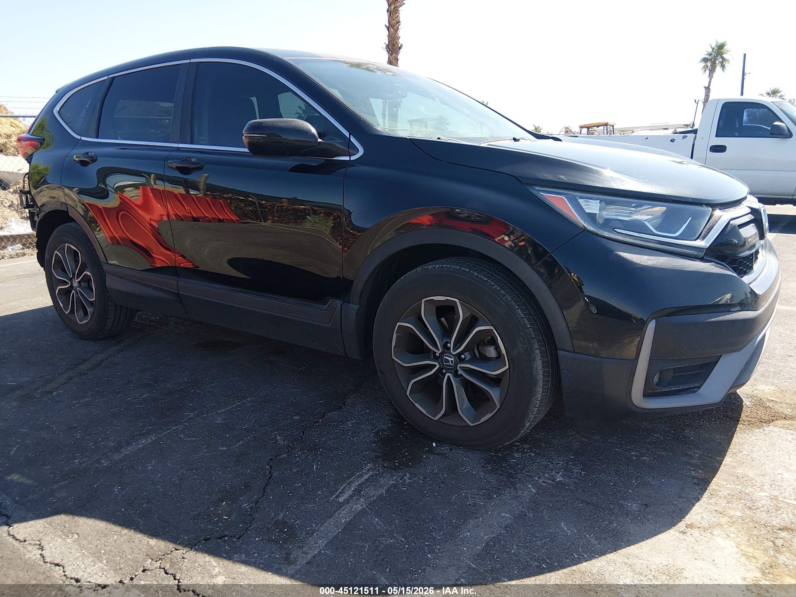 2021 Honda Cr-v VIN 2HKRW1H80MH427788 IAAI salvage auction — Rear End, Salvage (Nevada), sold $11,325 on 2026-09-26 (photo 1)