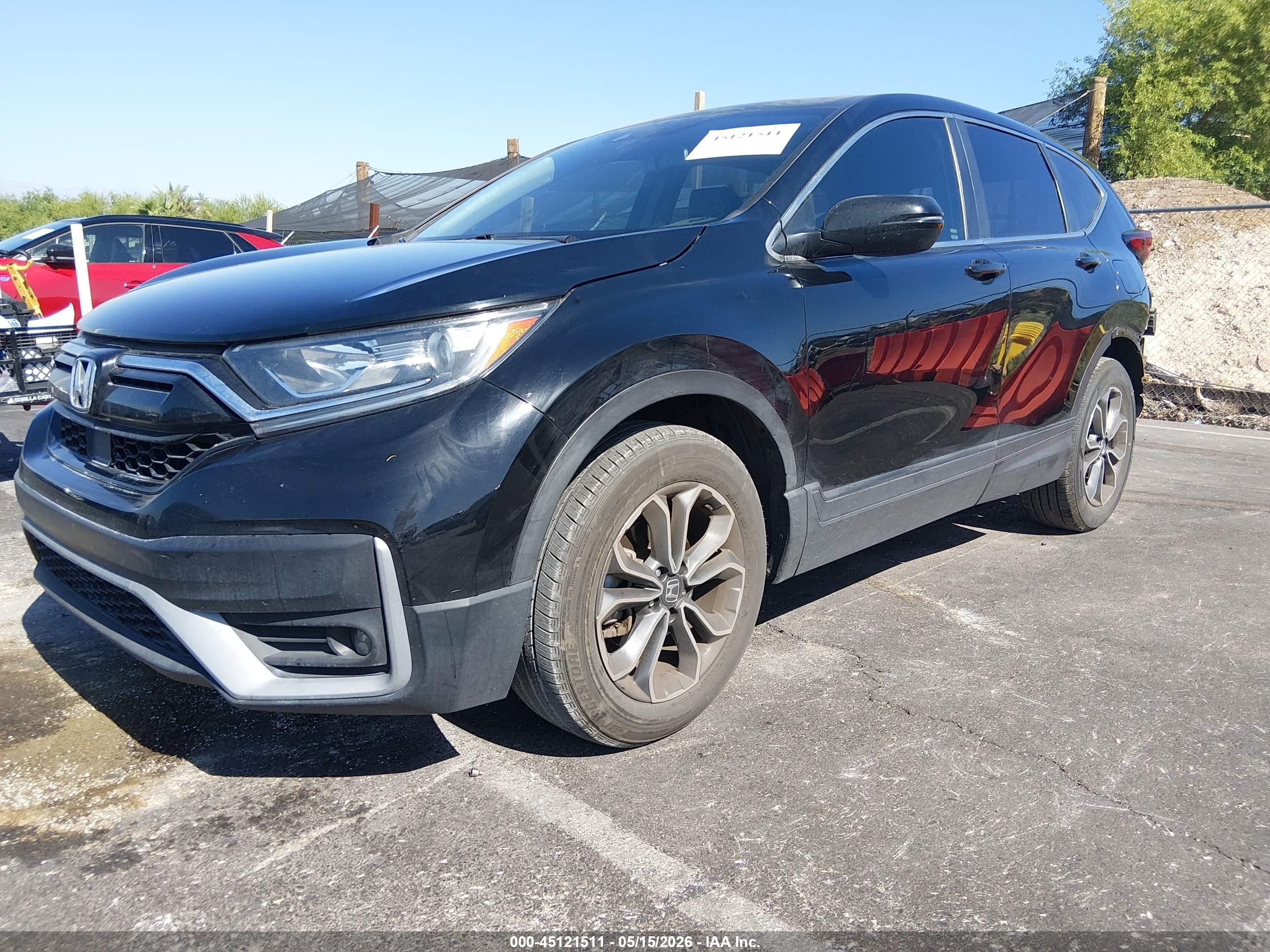 2021 Honda Cr-v VIN 2HKRW1H80MH427788 IAAI salvage auction — Rear End, Salvage (Nevada), sold $11,325 on 2026-09-26 (photo 2)