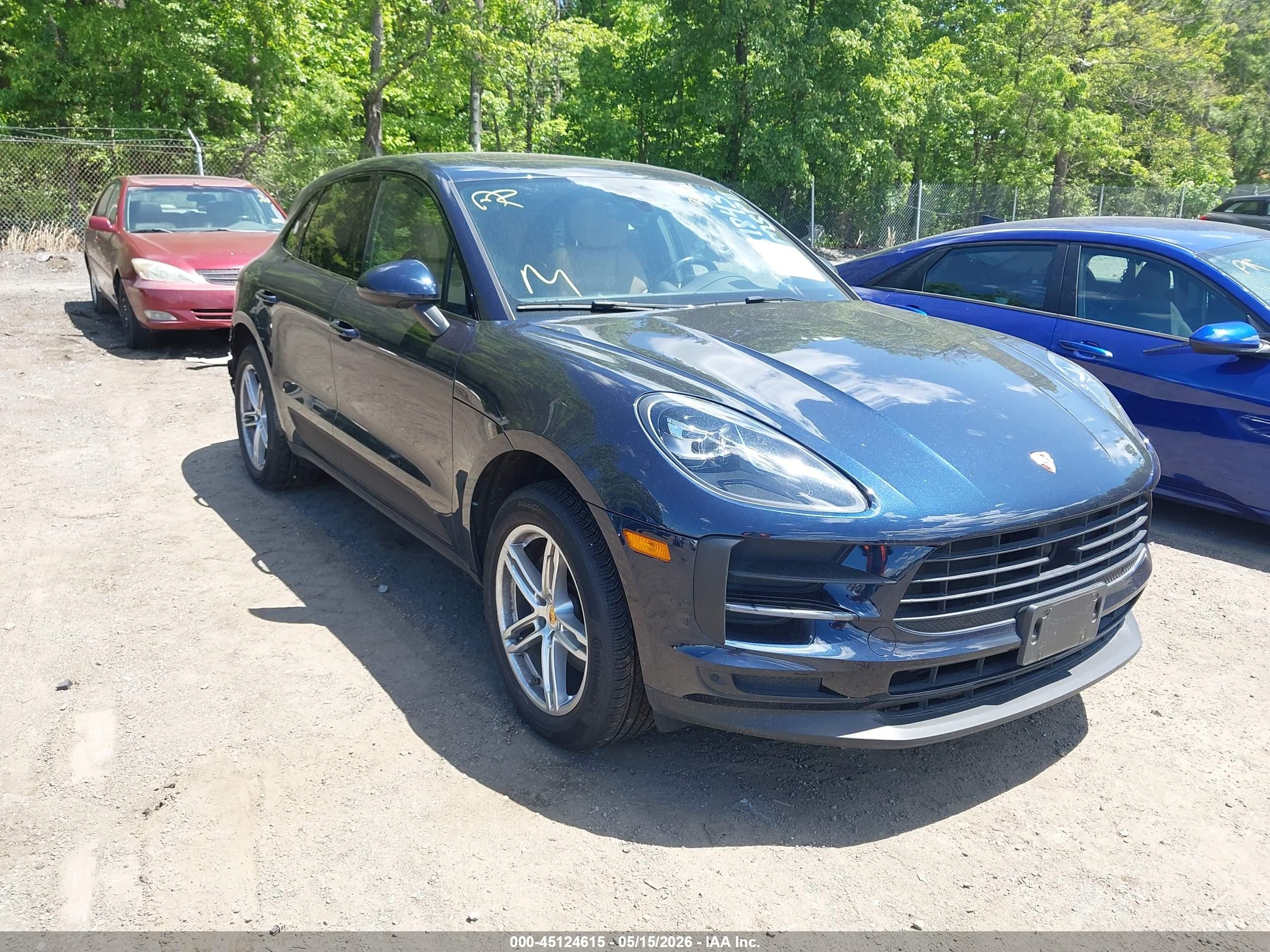 2020 Porsche Macan VIN WP1AA2A53LLB12784 IAAI salvage auction — Rear End, Salvage - Greater Than 75% (Maryland), sold $16,975 on 2026-07-06 (photo 1)