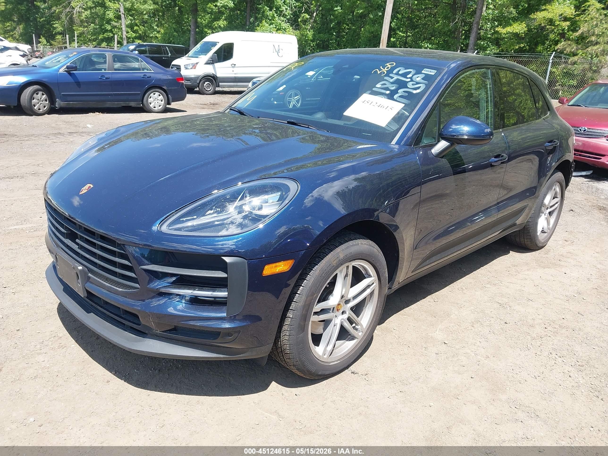 2020 Porsche Macan VIN WP1AA2A53LLB12784 IAAI salvage auction — Rear End, Salvage - Greater Than 75% (Maryland), sold $16,975 on 2026-07-06 (photo 2)